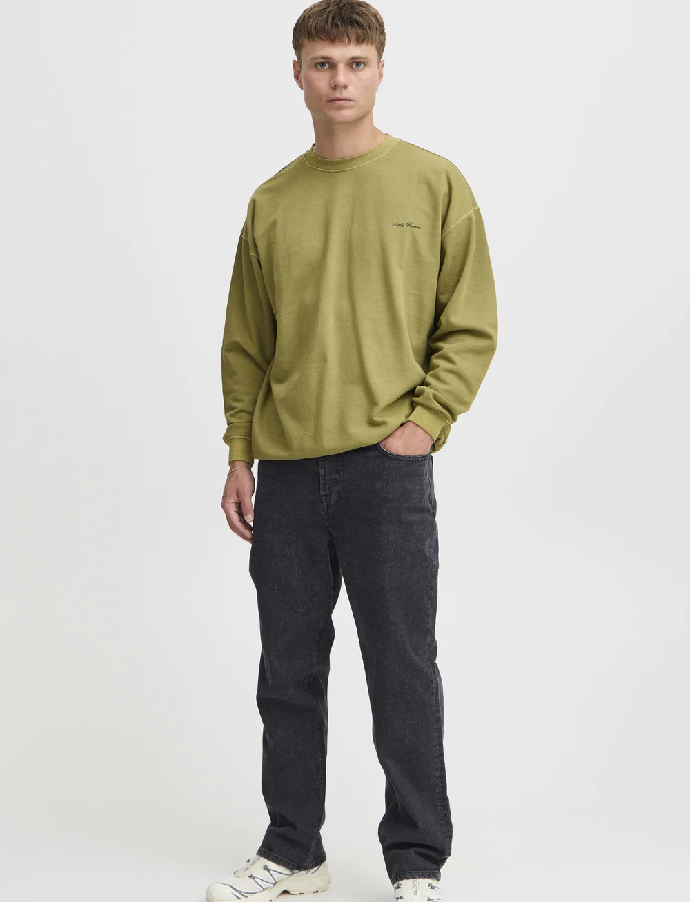 Solid - SDGULED RYAN - regular jeans - grey denim - 0