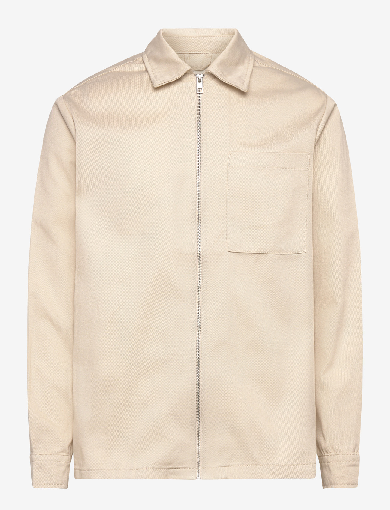 Solid - SDELON ZIPPER - frühlingsjacken - oatmeal - 0