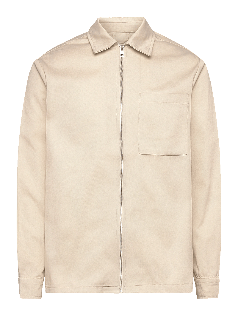 Solid - SDELON ZIPPER - frühlingsjacken - oatmeal - 0