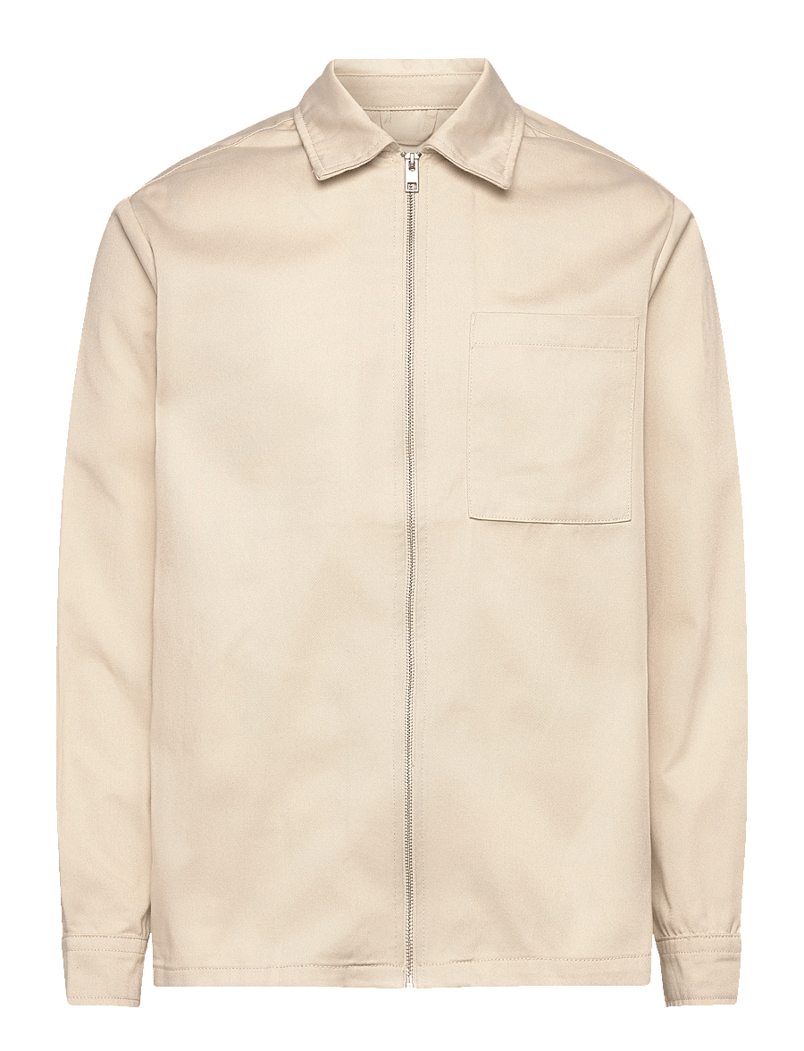 Solid - SDELON ZIPPER - spring jackets - oatmeal - 1
