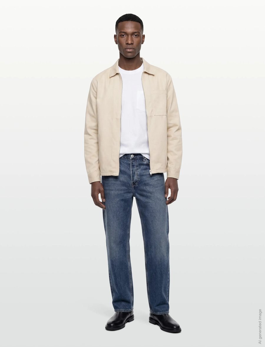Solid - SDELON ZIPPER - spring jackets - oatmeal - 0