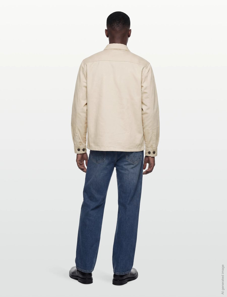 Solid - SDELON ZIPPER - spring jackets - oatmeal - 4