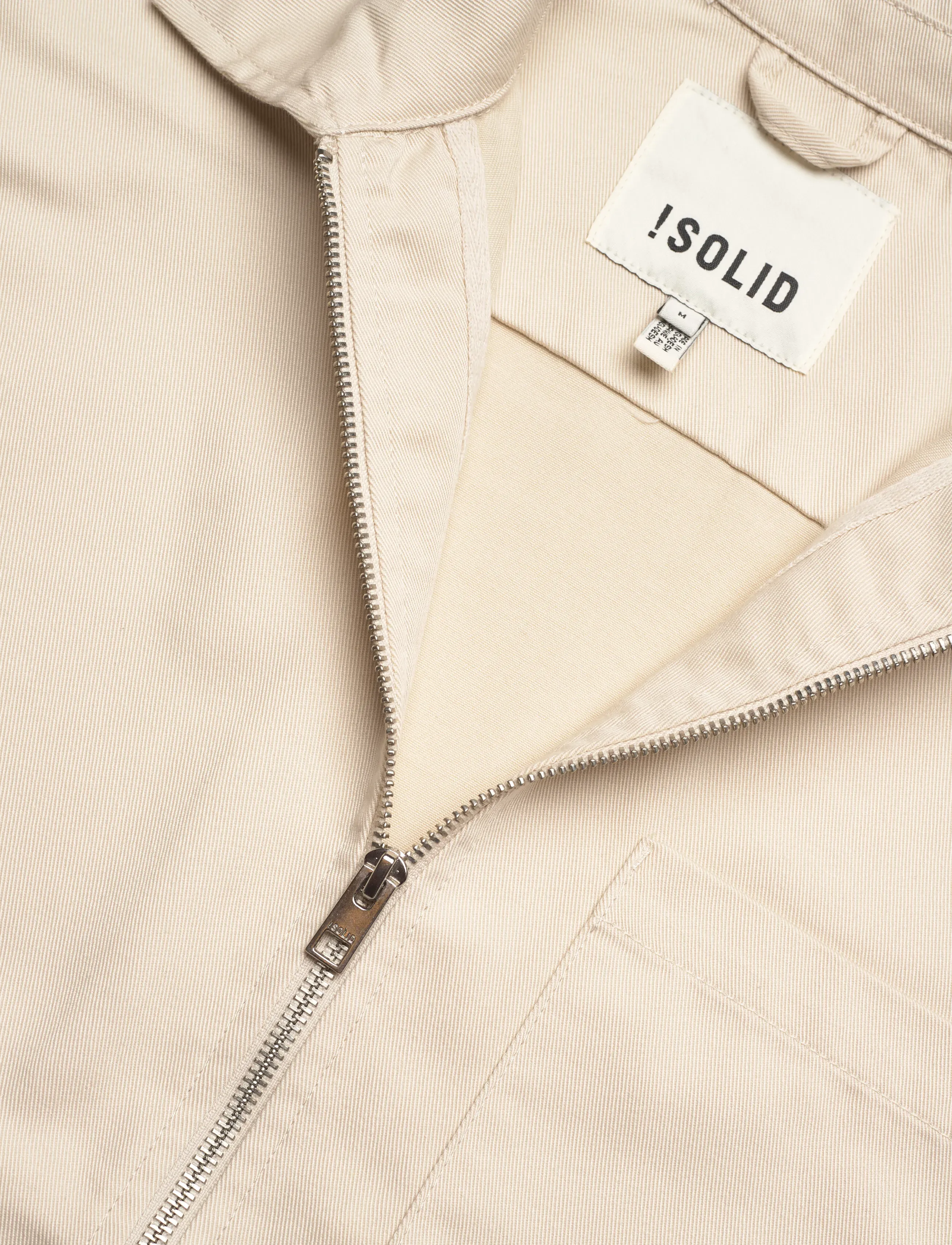 Solid - SDELON ZIPPER - forårsjakker - oatmeal - 5