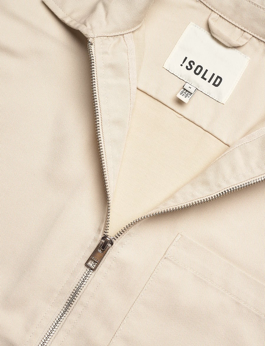 Solid - SDELON ZIPPER - spring jackets - oatmeal - 5