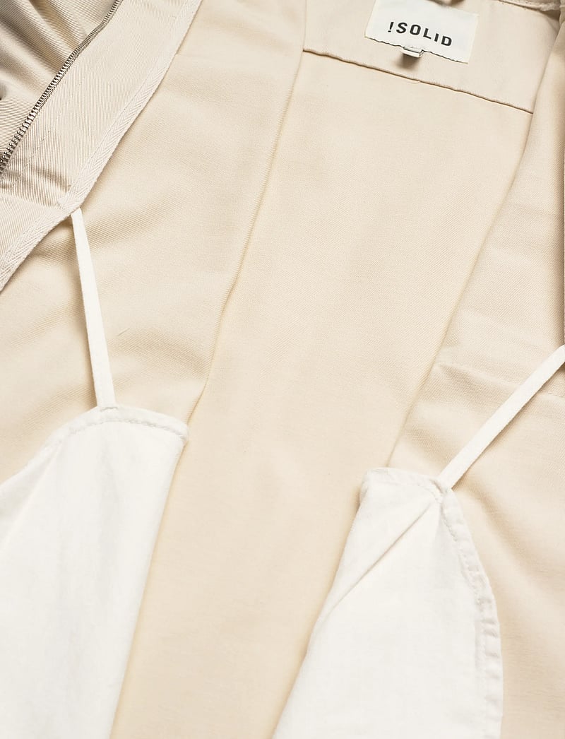 Solid - SDELON ZIPPER - frühlingsjacken - oatmeal - 4