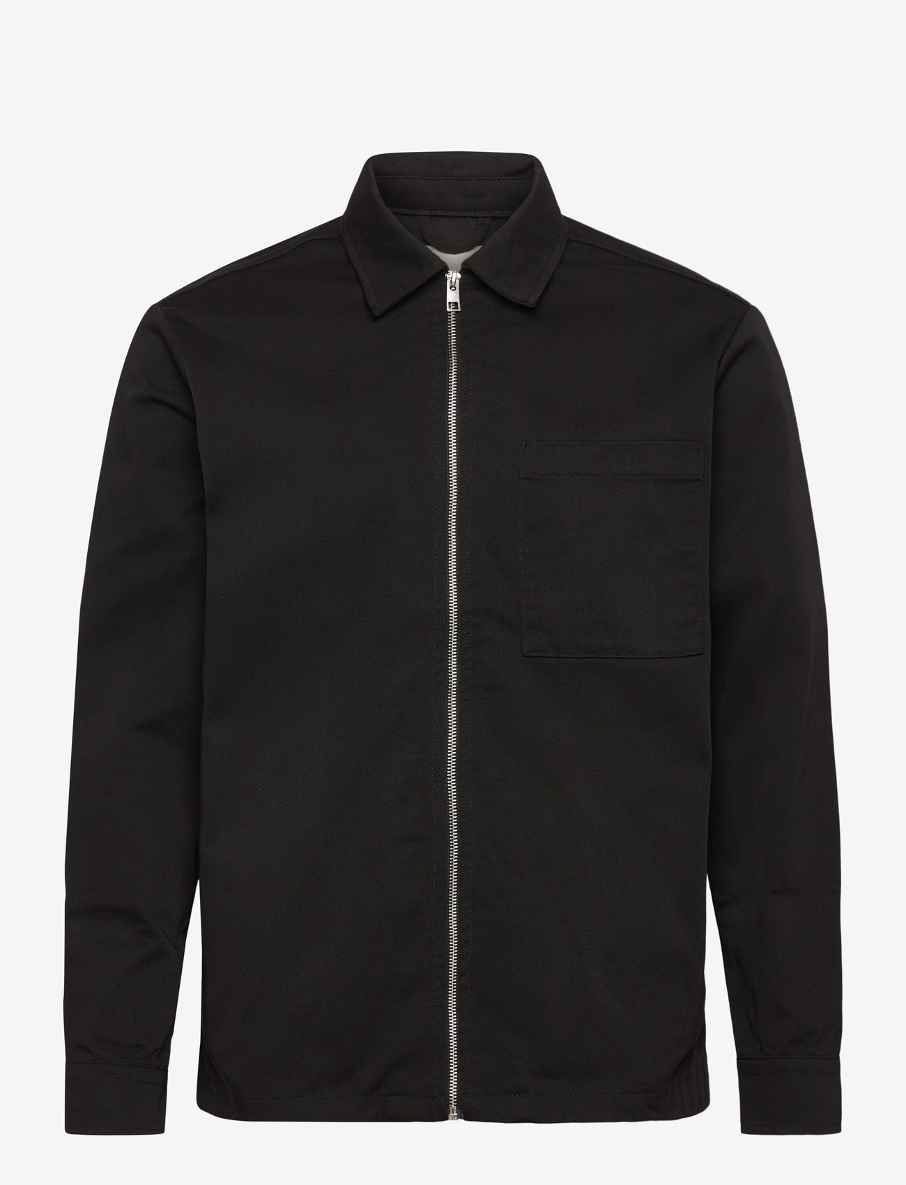 Solid - SDELON ZIPPER - forårsjakker - true black - 0