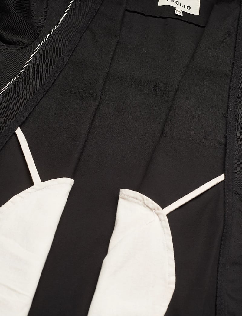 Solid - SDELON ZIPPER - forårsjakker - true black - 4