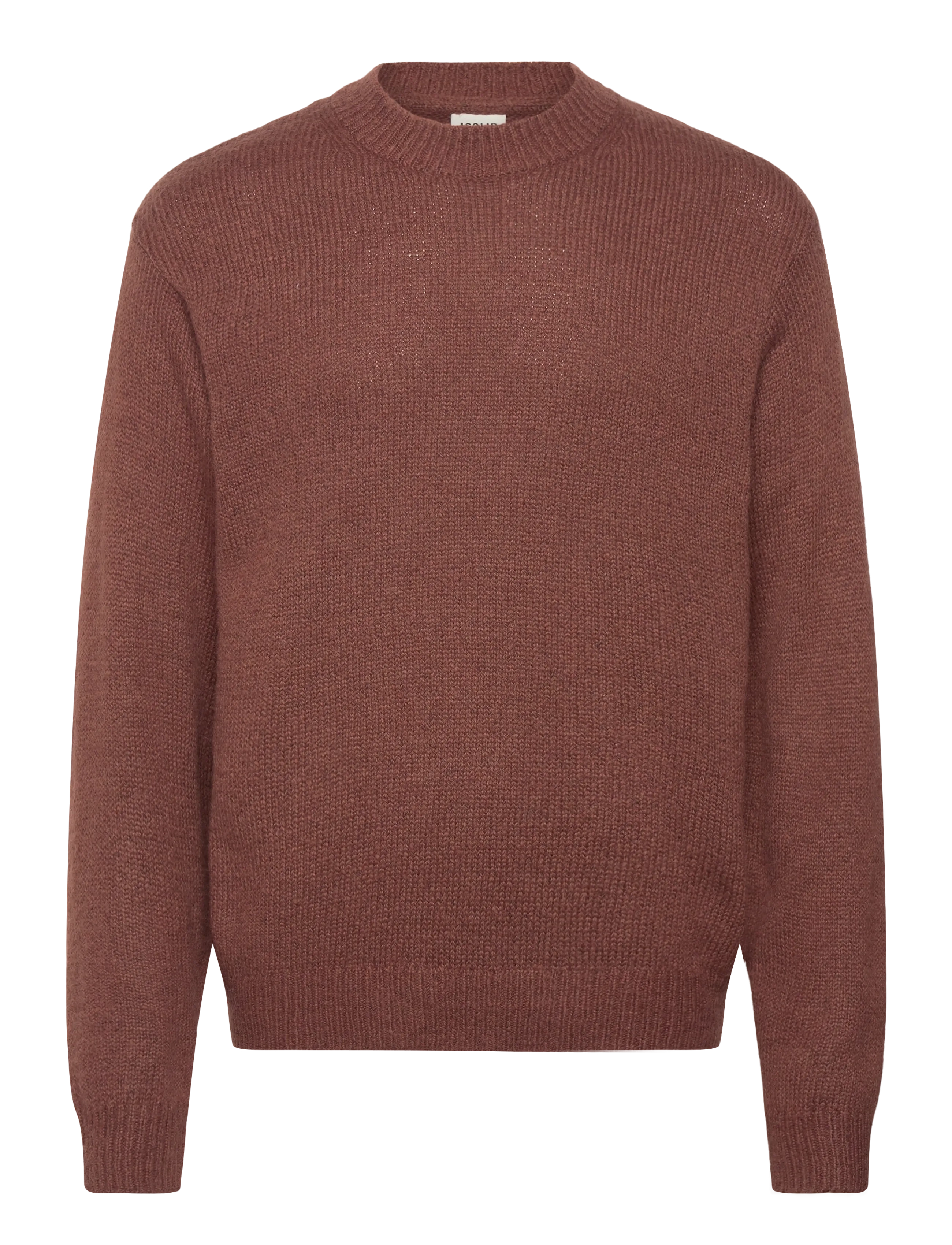 Solid SDHAMANDI KNIT - Knitwear - FUDGESICKLE / brown