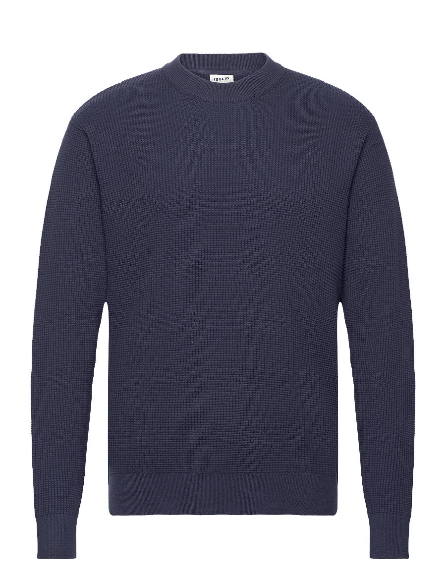 Solid - SDHAMI - rundhalsad - insignia blue - 1