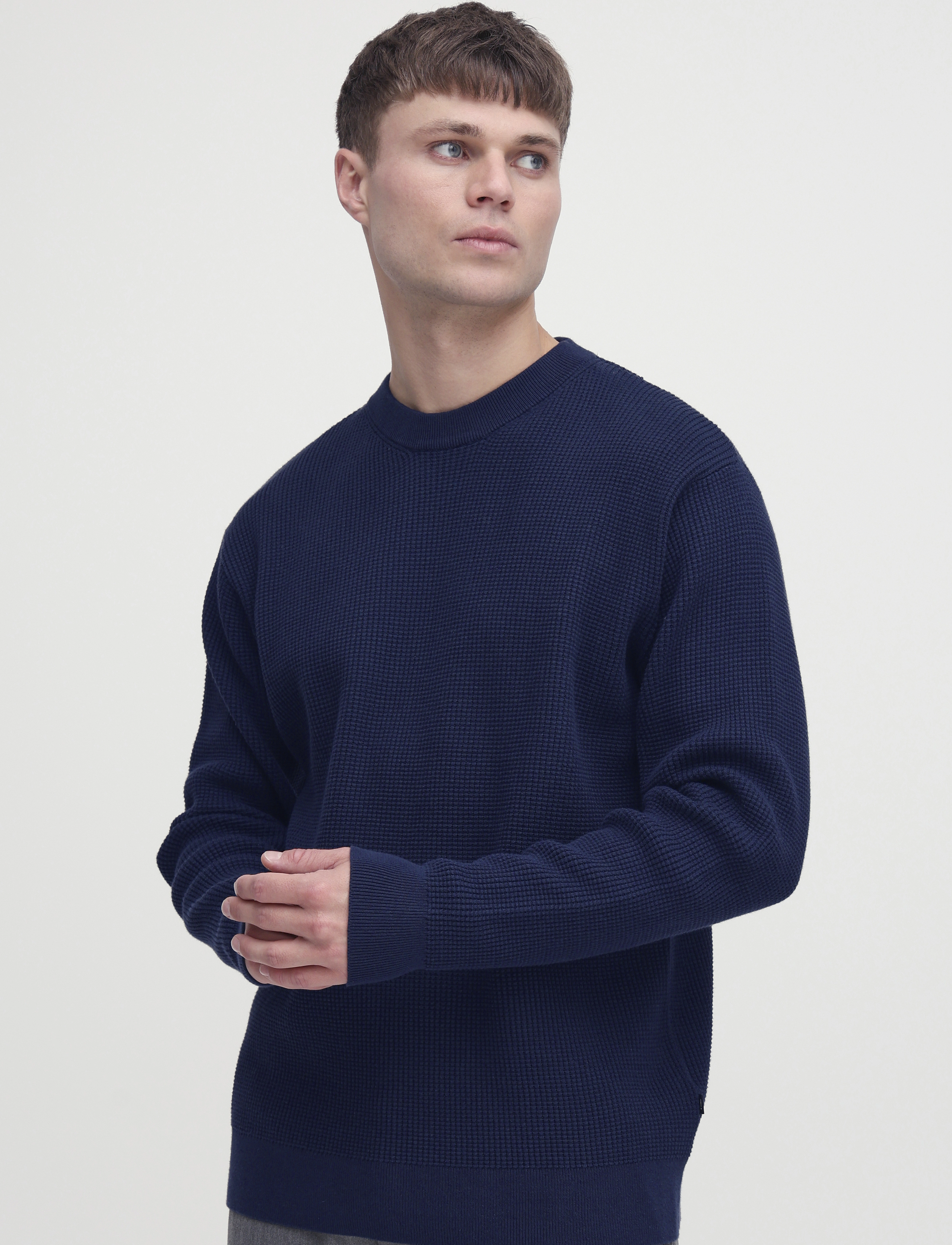 Solid - SDHAMI - basic-strickmode - insignia blue - 3