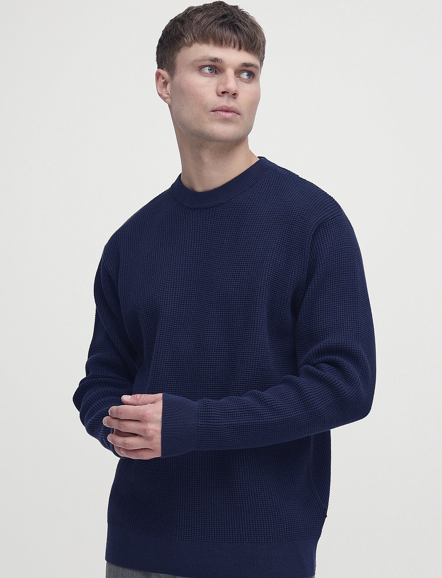 Solid - SDHAMI - rundhalsad - insignia blue - 3