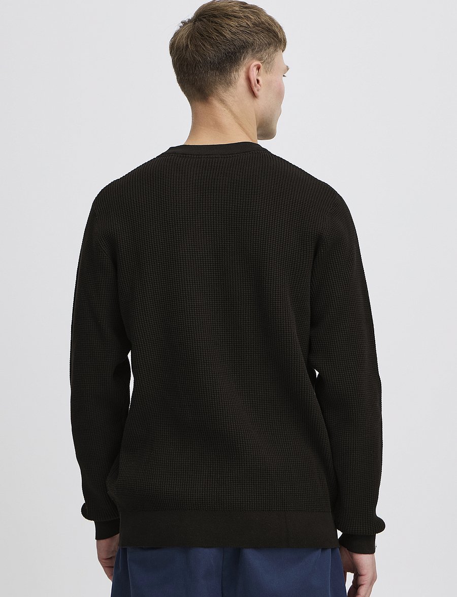 Solid - SDHAMI - rundhals - true black - 4