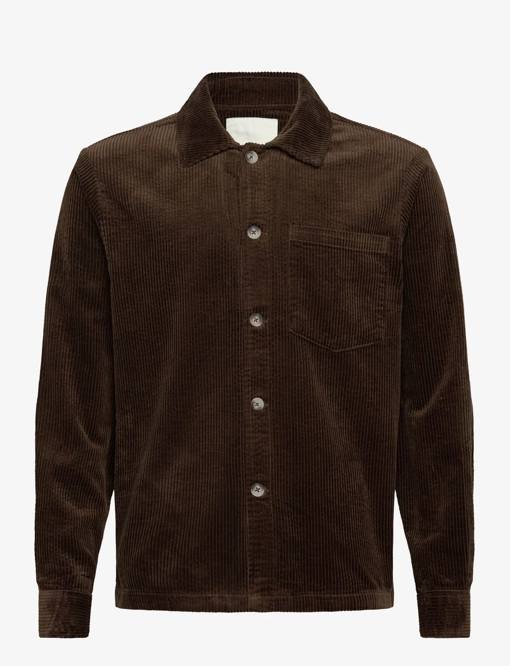 Solid - SDINGVI - koszule sztruksowe - slate black - 0