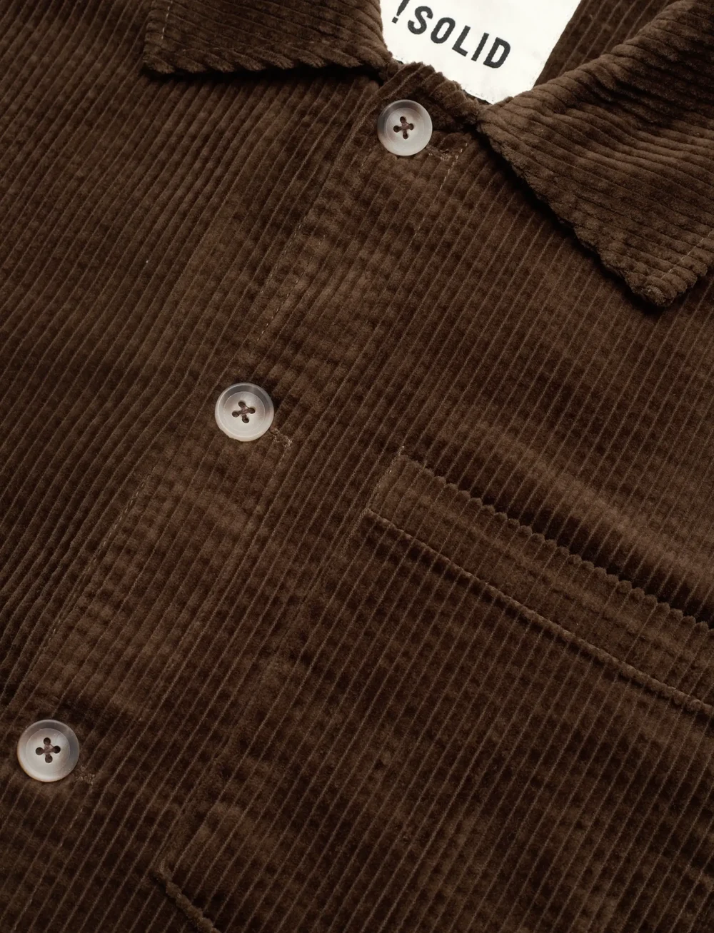 Solid - SDINGVI - koszule sztruksowe - slate black - 3