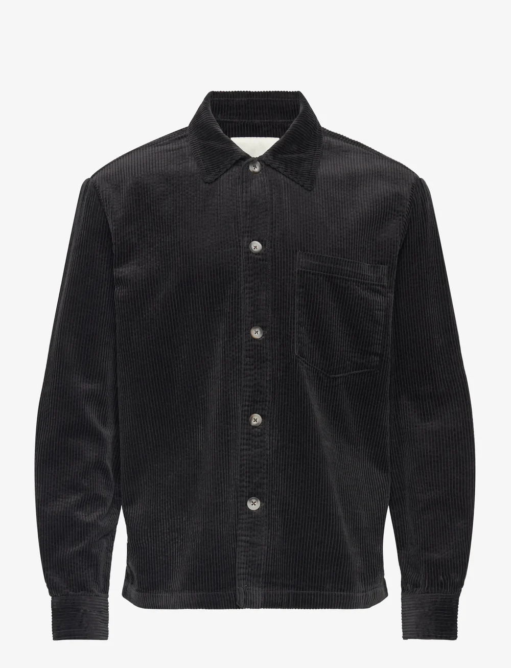 Solid - SDINGVI - corduroy shirts - true black - 1