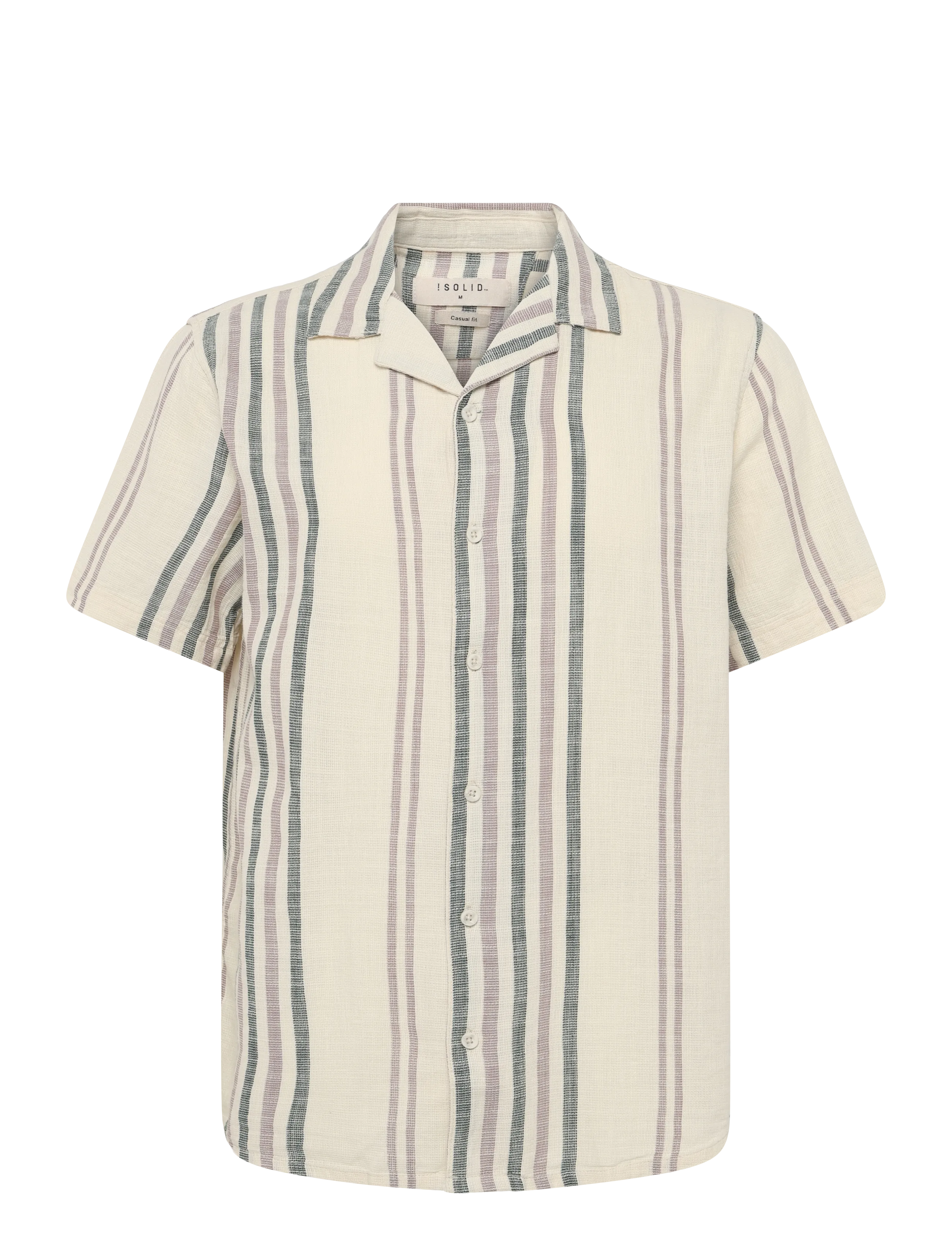 Solid Sdisai, M, Shirts, Creme - Short-sleeved Männerswear