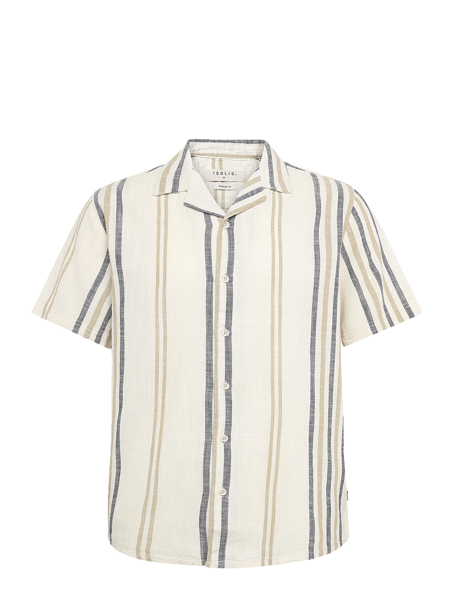 Solid - SDISAI - short-sleeved shirts - insignia blue - 0