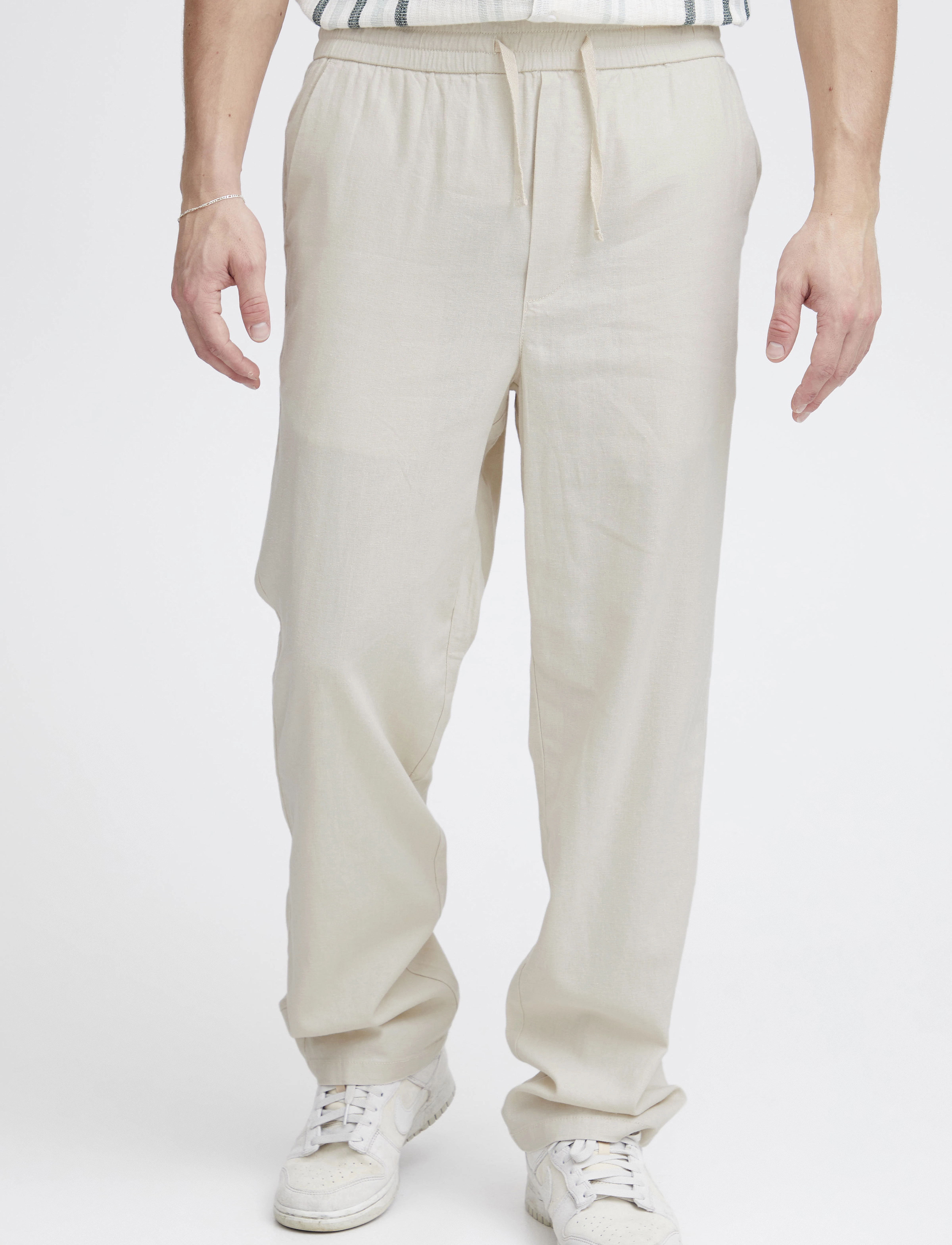 Solid - SDALANN ALLAN ELASTICATED - oatmeal - 3