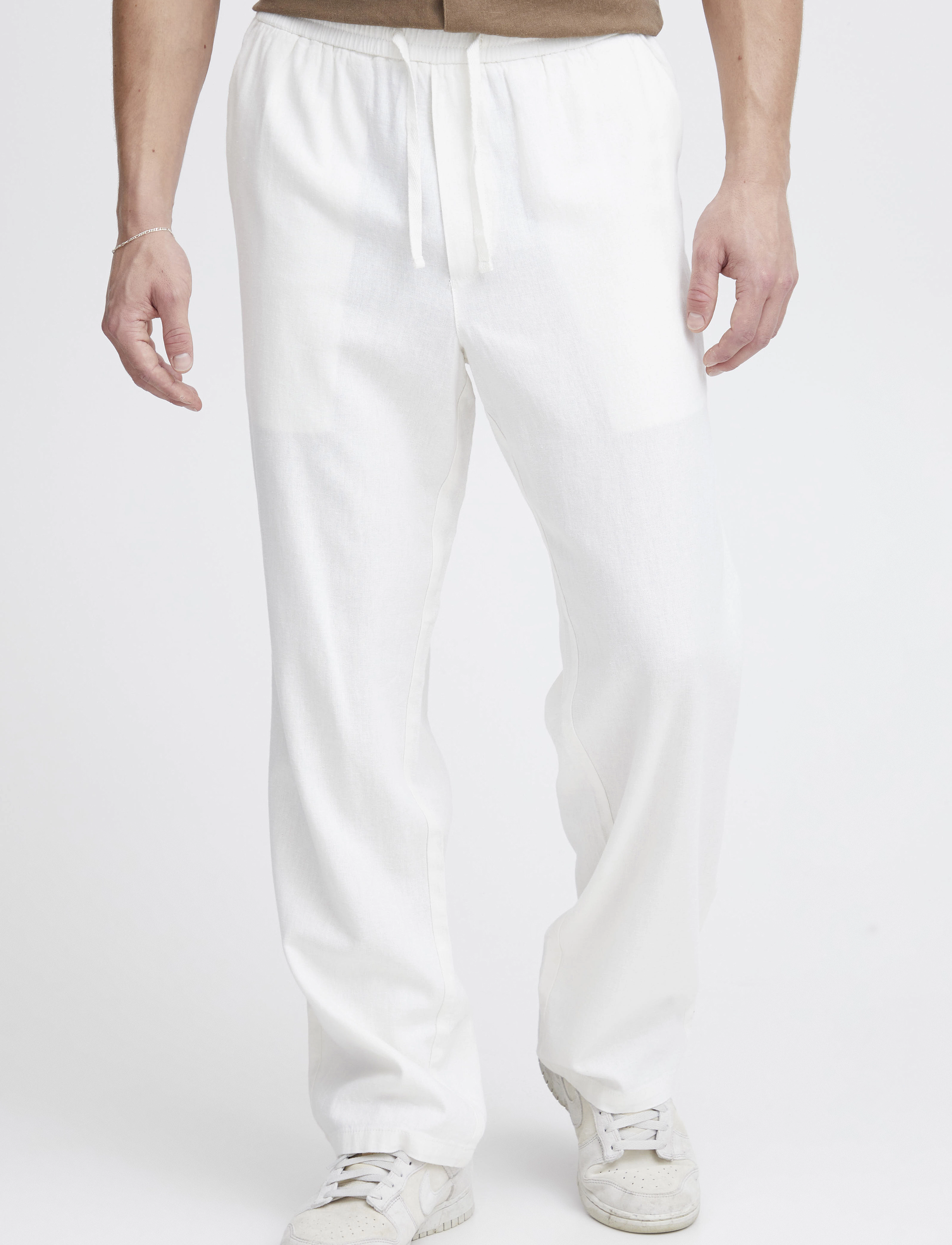 Solid - SDALANN ALLAN ELASTICATED - white - 3