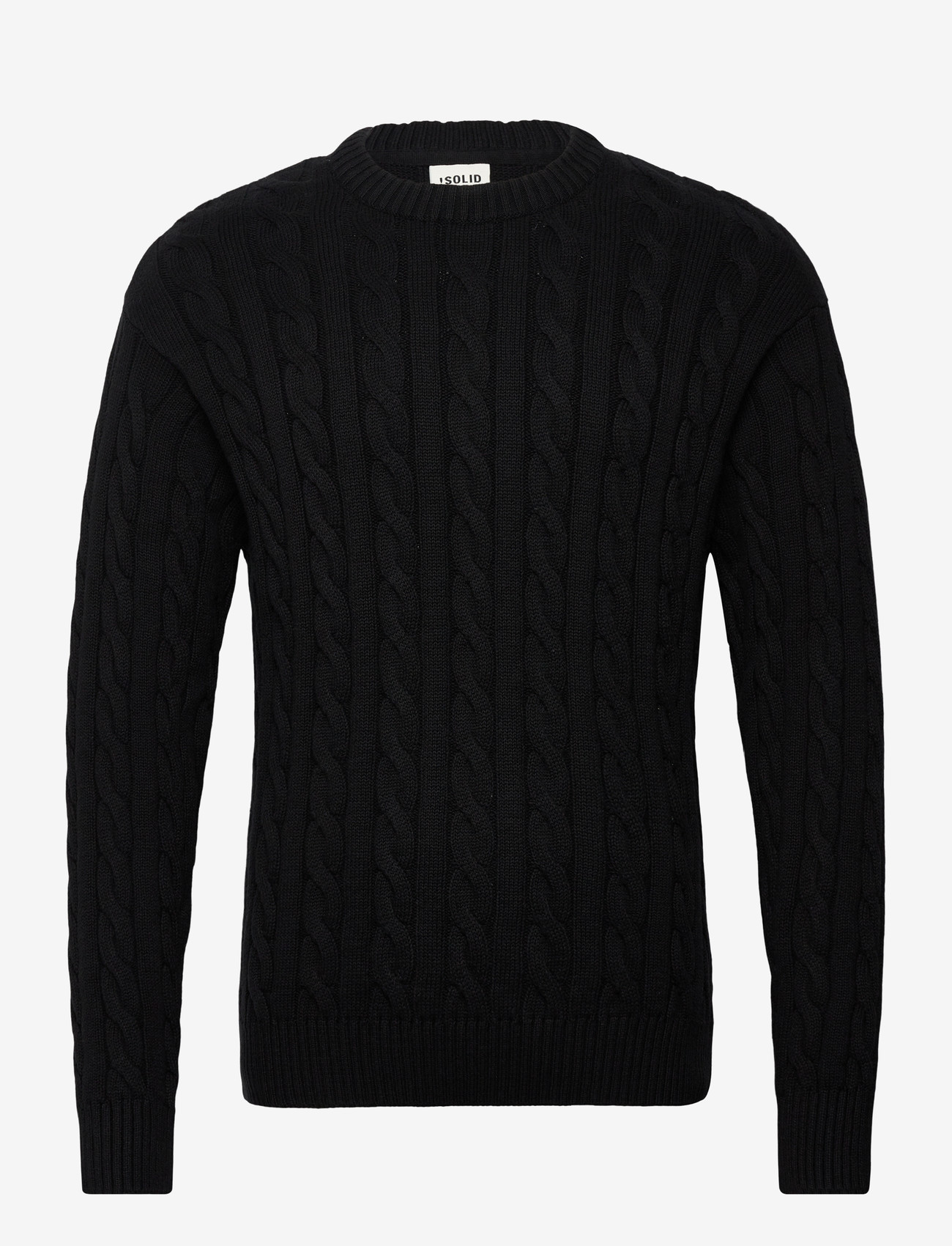 Solid - SDMALCOLM - sügisesed riided - true black - 0