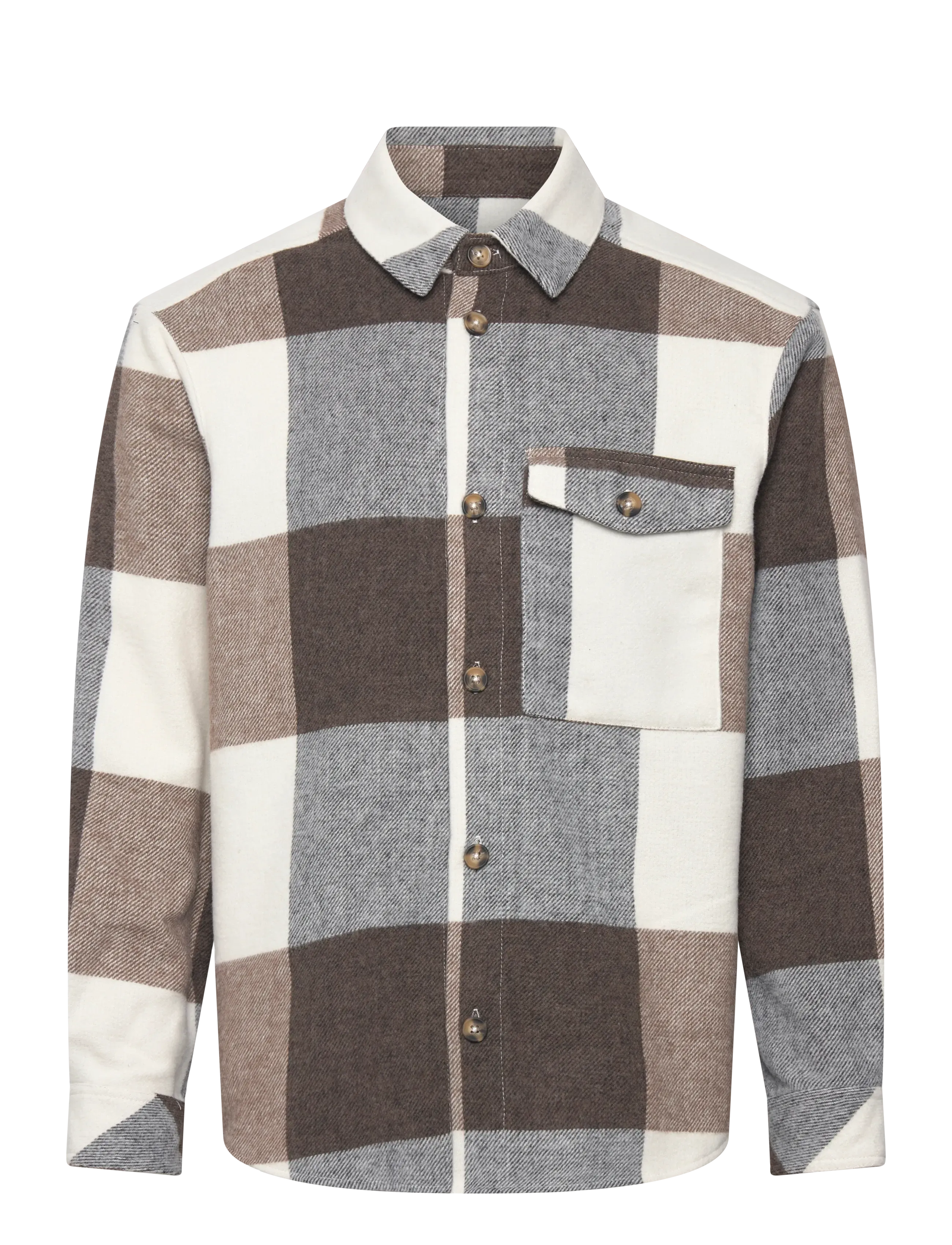 Solid SDMANHEIM - Skjorter - BUNGEE CORD / brown