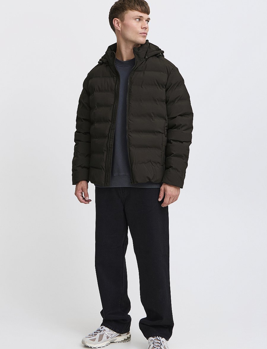 Solid - SDMILAS - daunenjacken - true black - 0