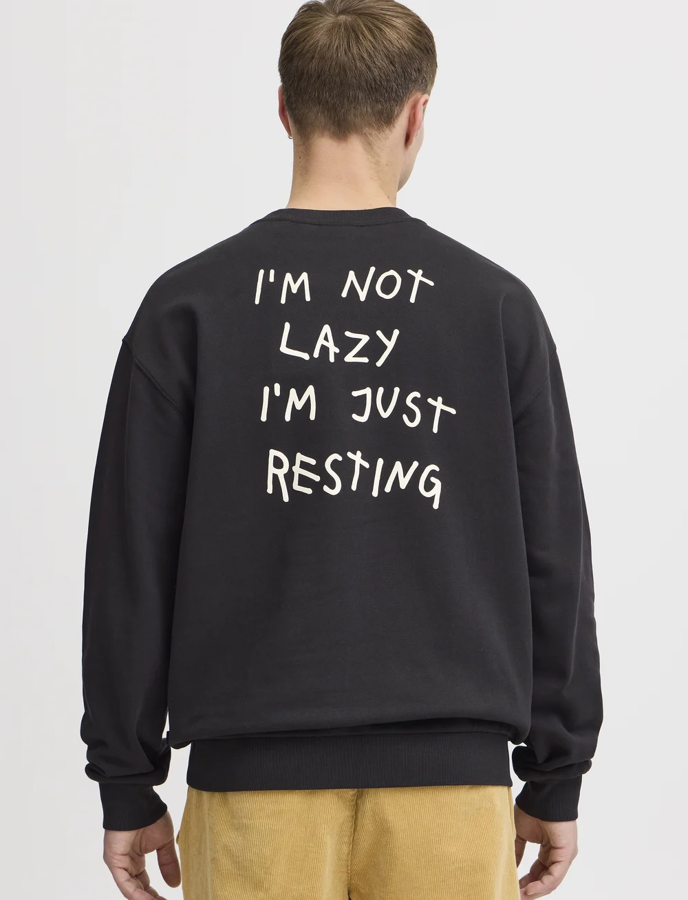 Solid - SDMuldune - long-sleeved t-shirts - true black - 4