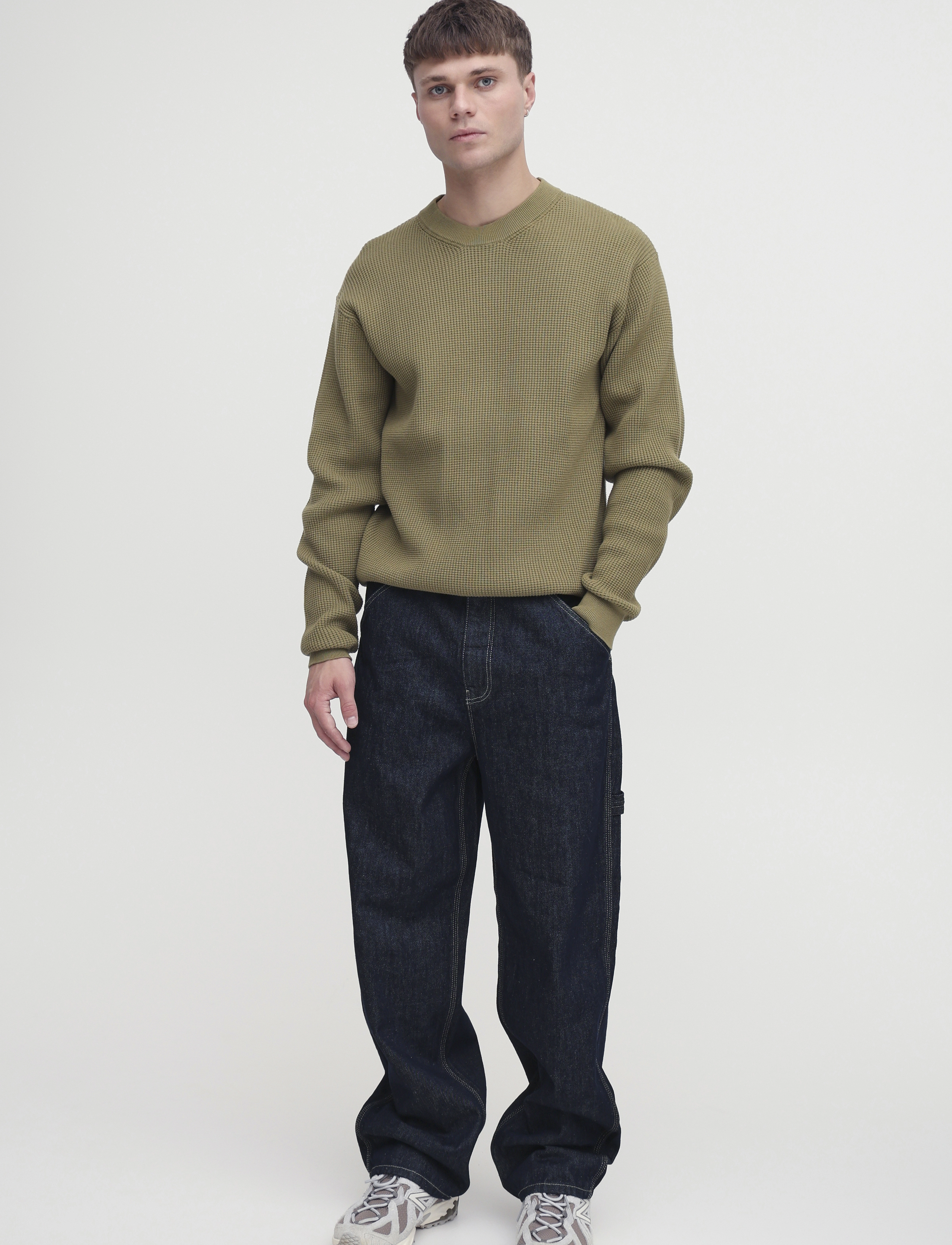 Solid Sdmason Carpenter, Mænd, Højtaljede Carpenter Jeans, Navy, Str: M