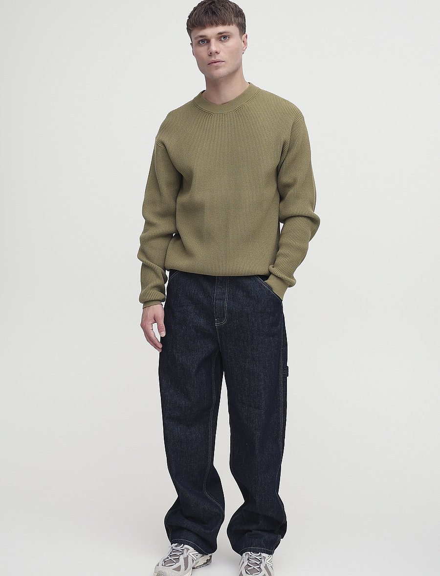 Solid - SDMASON CARPENTER - weite jeans - raw denim - 0