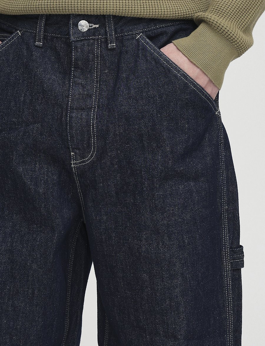 Solid - SDMASON CARPENTER - weite jeans - raw denim - 5