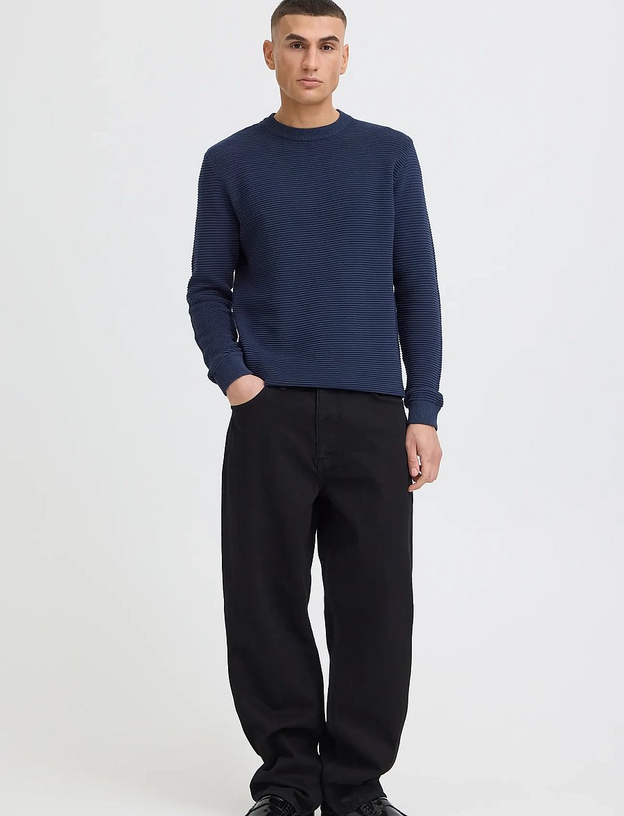 Solid - SDMILO TOMMY - klassikalised teksad - black denim - 4