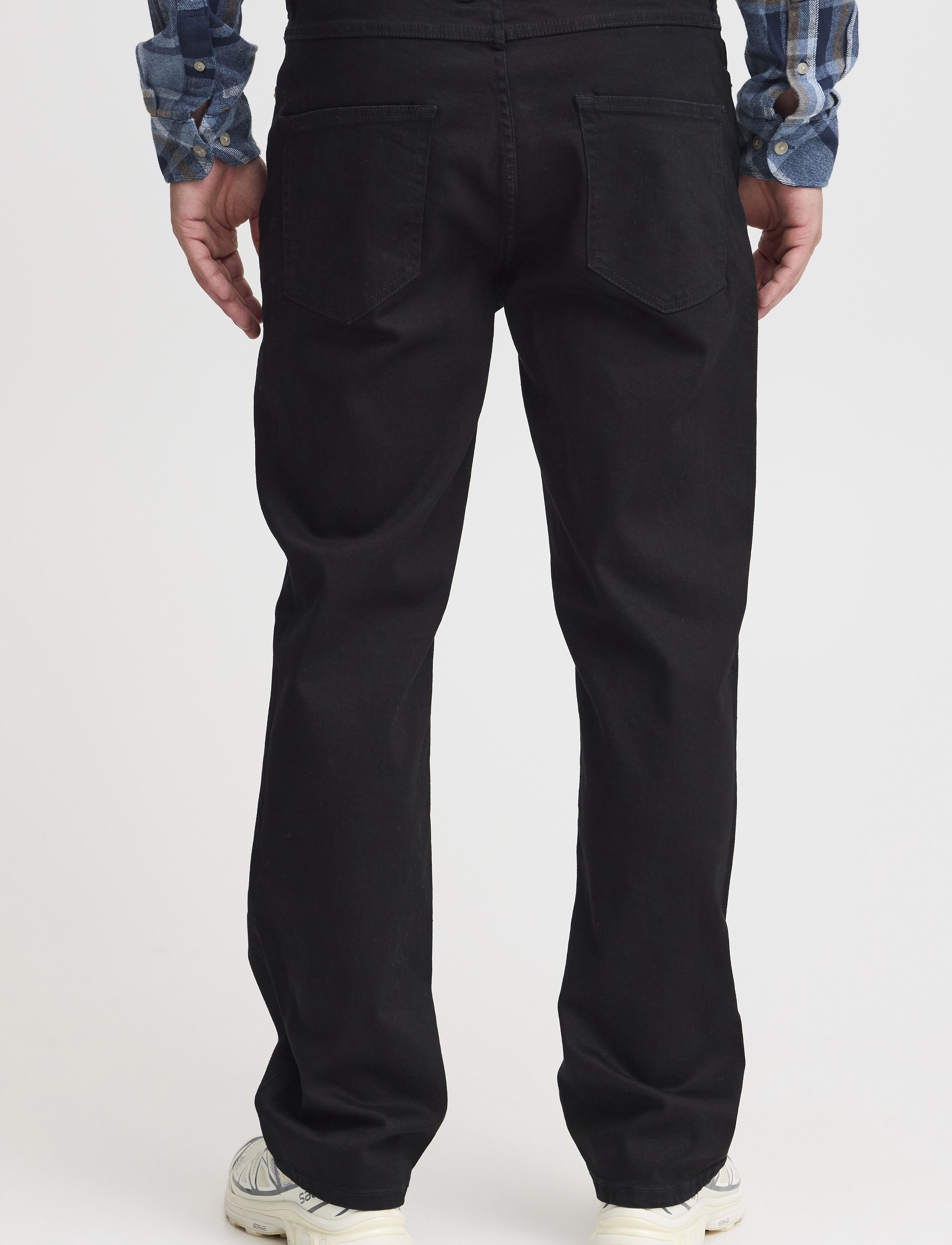 Solid - SDMONTY RYAN - tavalised teksad - black denim - 4