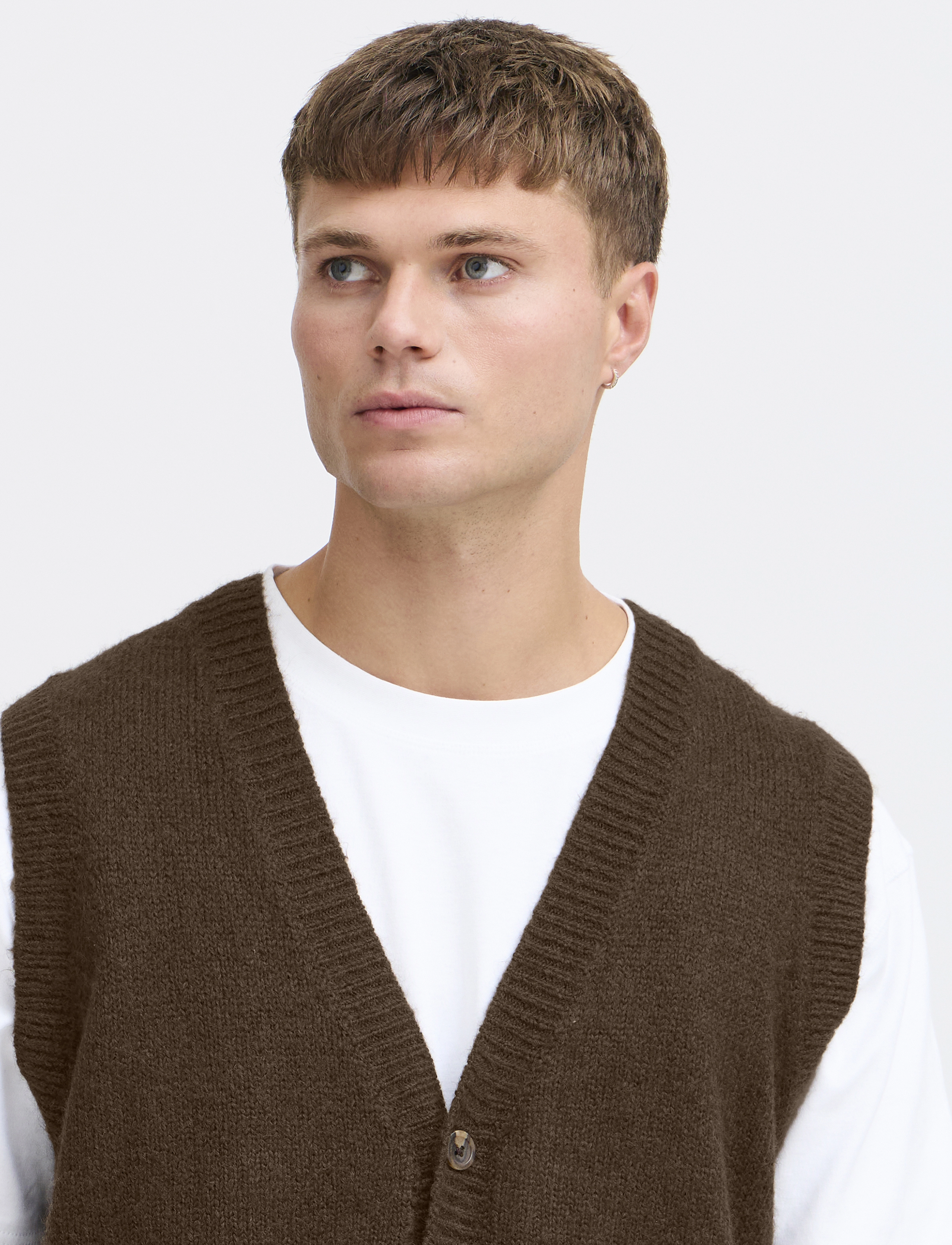 Solid - SDNAMED - strickmode - slate black melange - 5