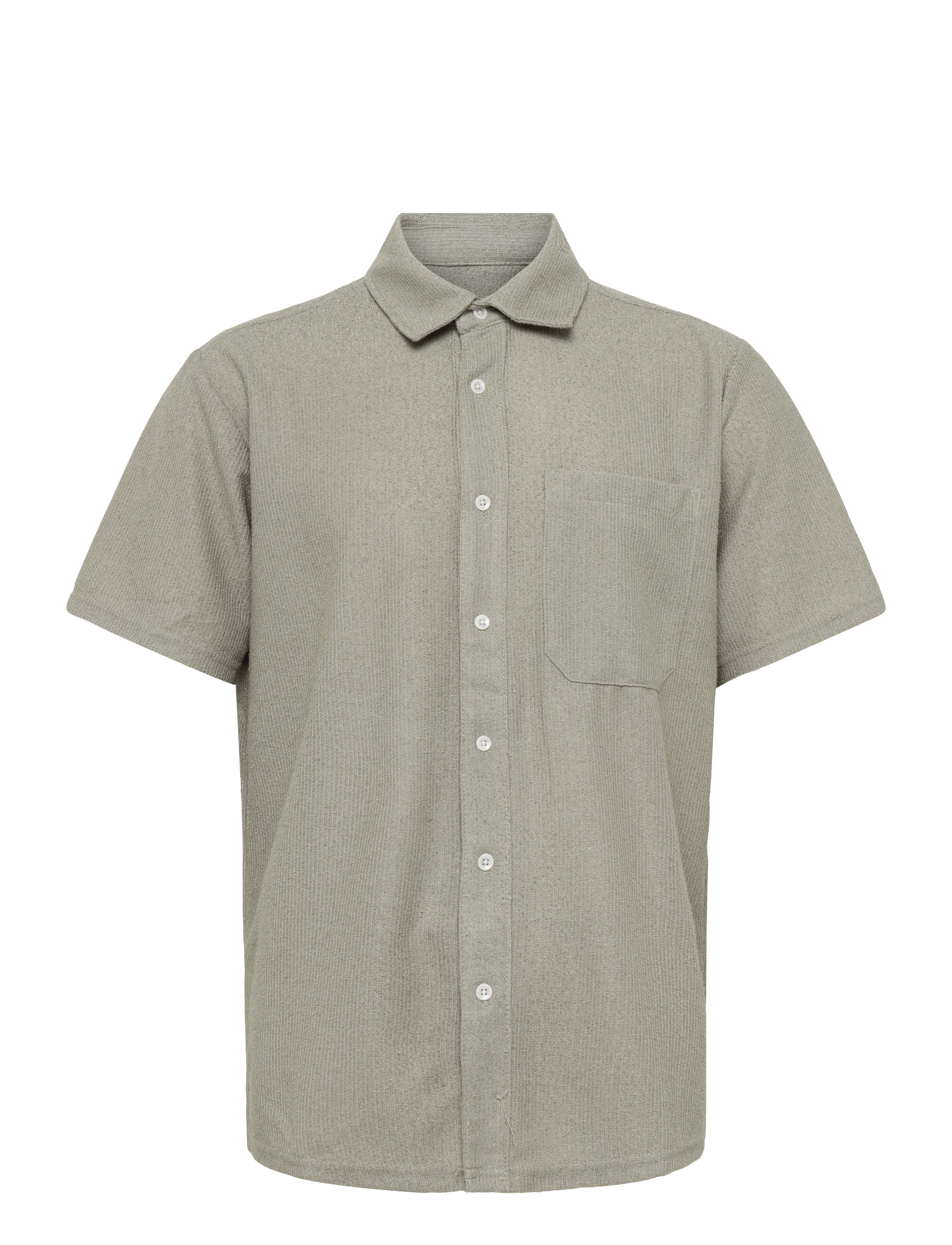 Solid Sdosvald, L, Khaki green, Skjorter > Afslappet Shirts, Herre