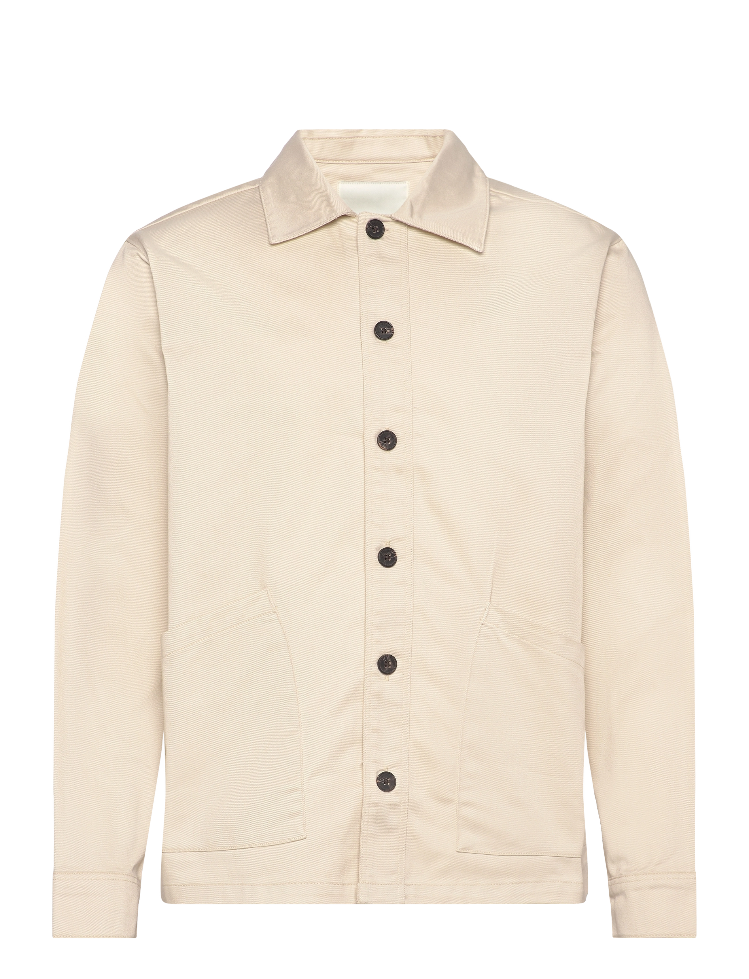 Solid Sdossie Overshirt, L, Cream, Overdele > Overtrøjer, Herre
