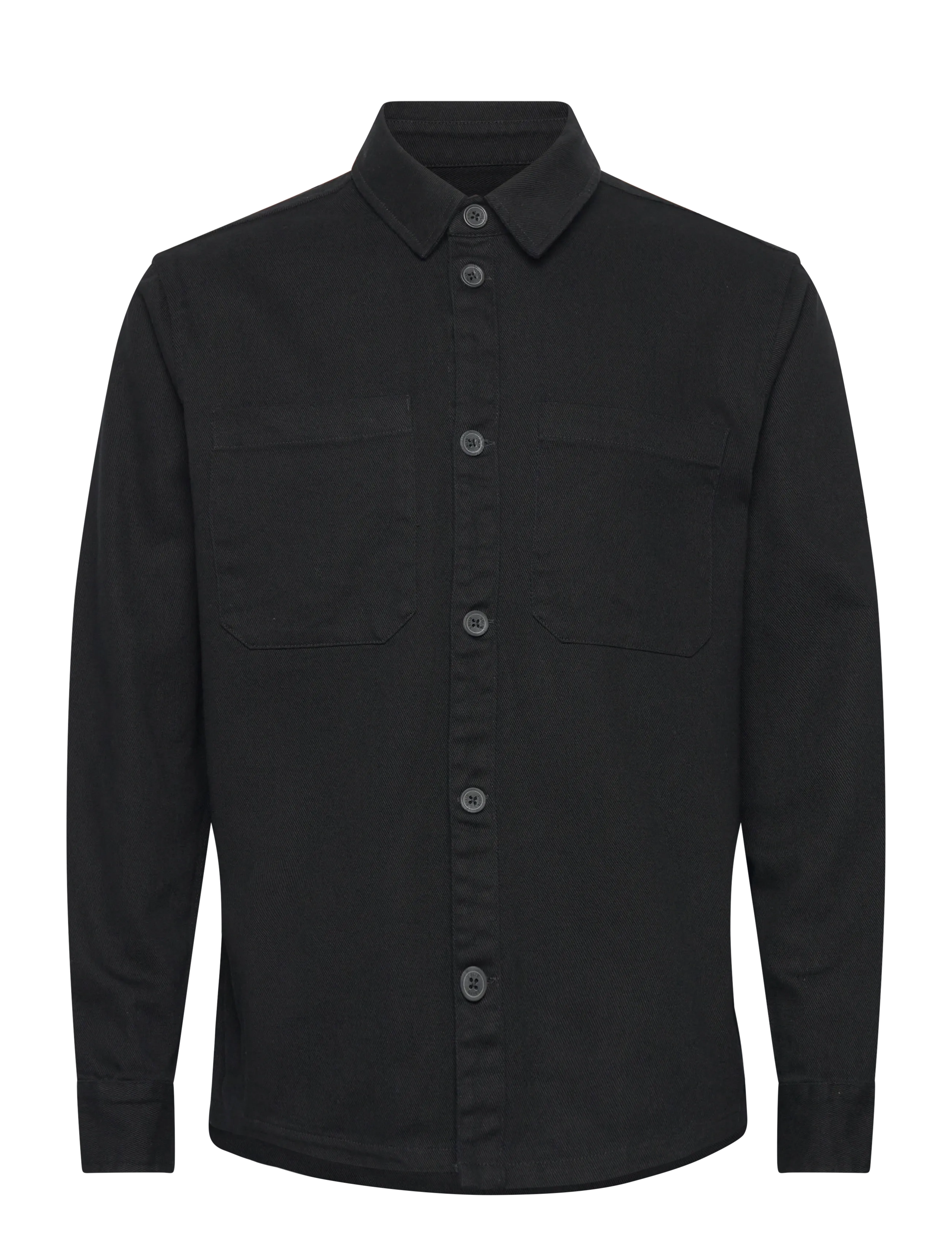 SDOLIE OVERSHIRT - TRUE BLACK