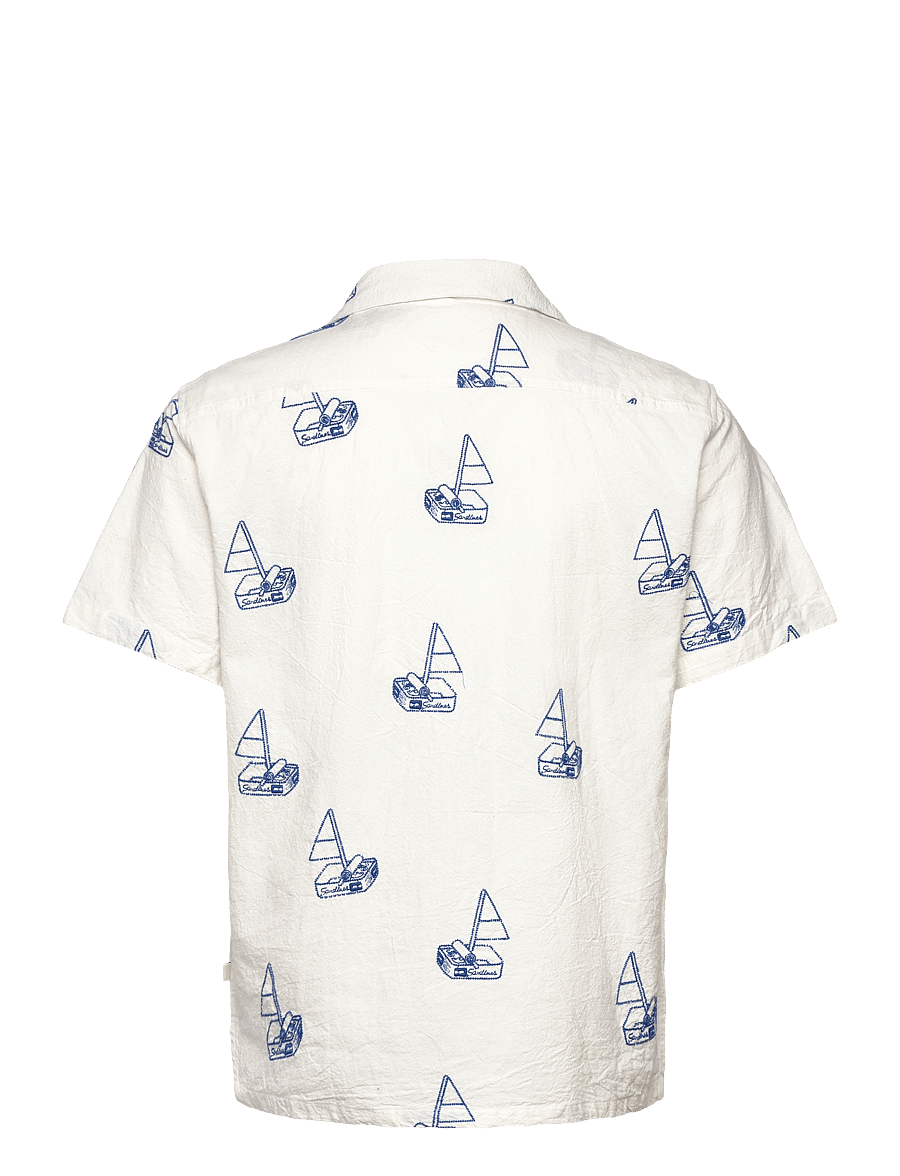 Solid - SDOTTILD - kortärmade skjortor - off white - 2