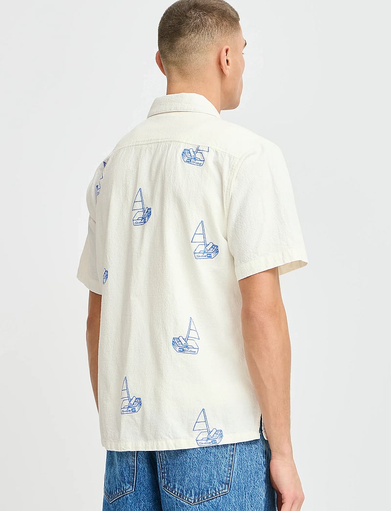 Solid - SDOTTILD - kortærmede skjorter - off white - 4