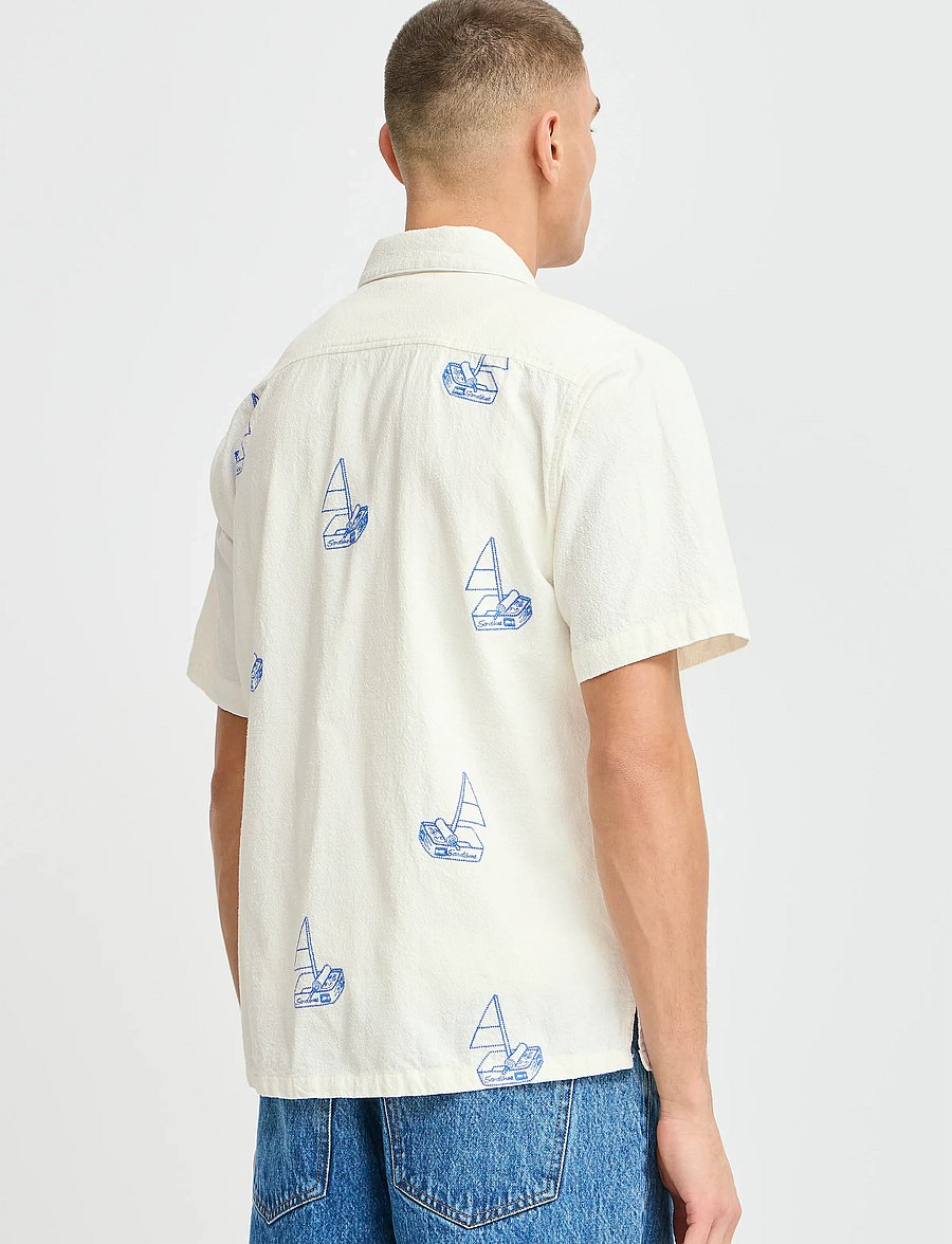 Solid - SDOTTILD - kortärmade skjortor - off white - 4