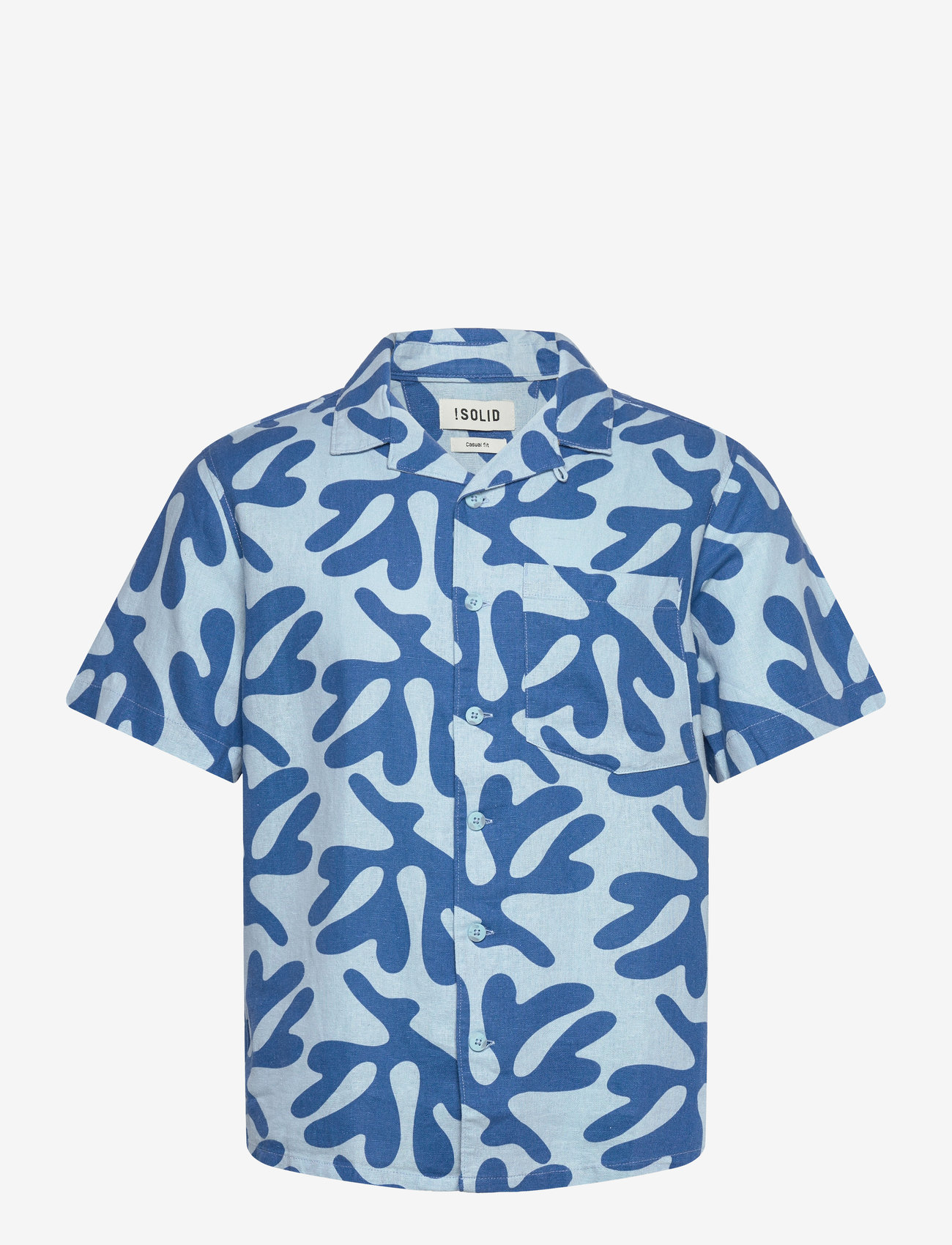 Solid - SDOLAVI - leinenhemden - cool blue - 0