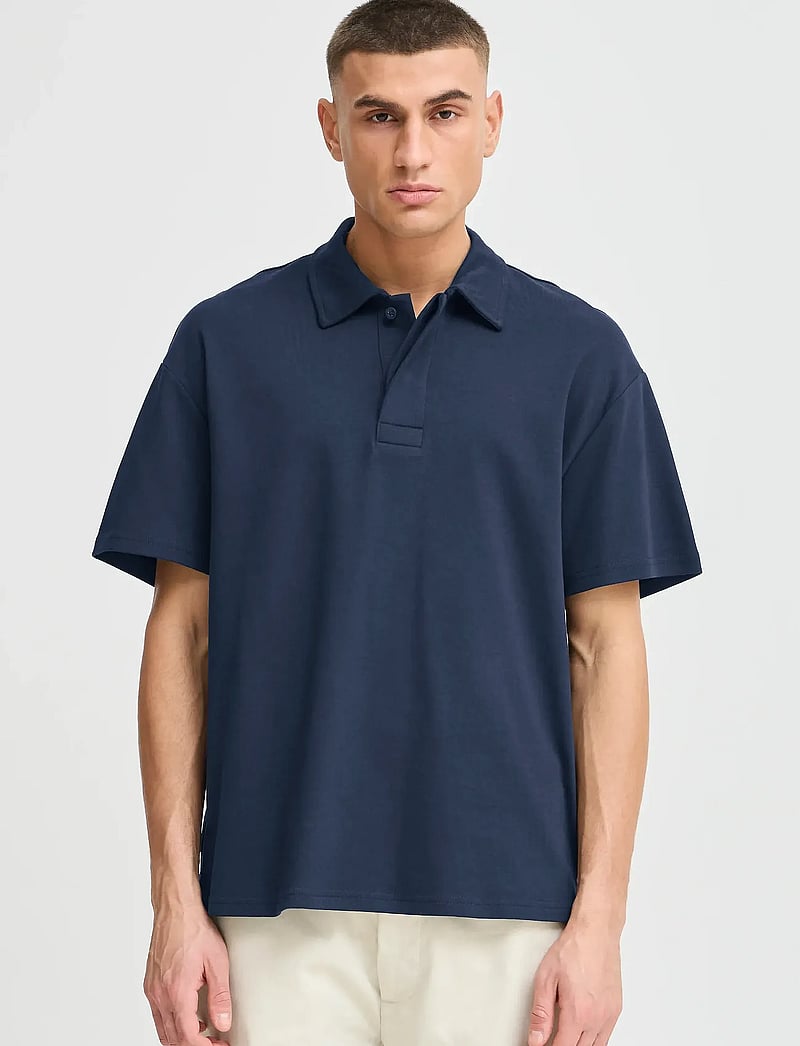 Solid - SDOSWALD - kortärmade pikéer - insignia blue - 3