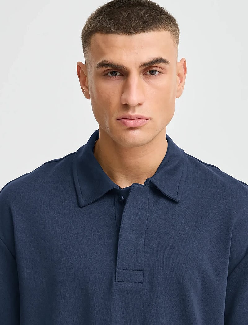 Solid - SDOSWALD - kortärmade pikéer - insignia blue - 5