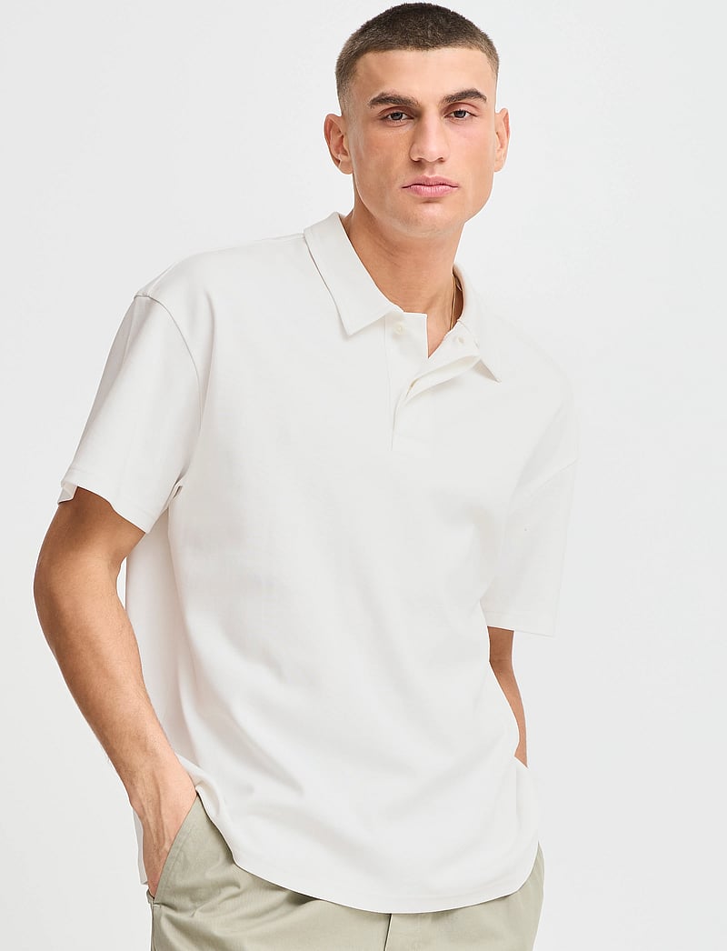 Solid - SDOSWALD - kortärmade pikéer - off white - 3