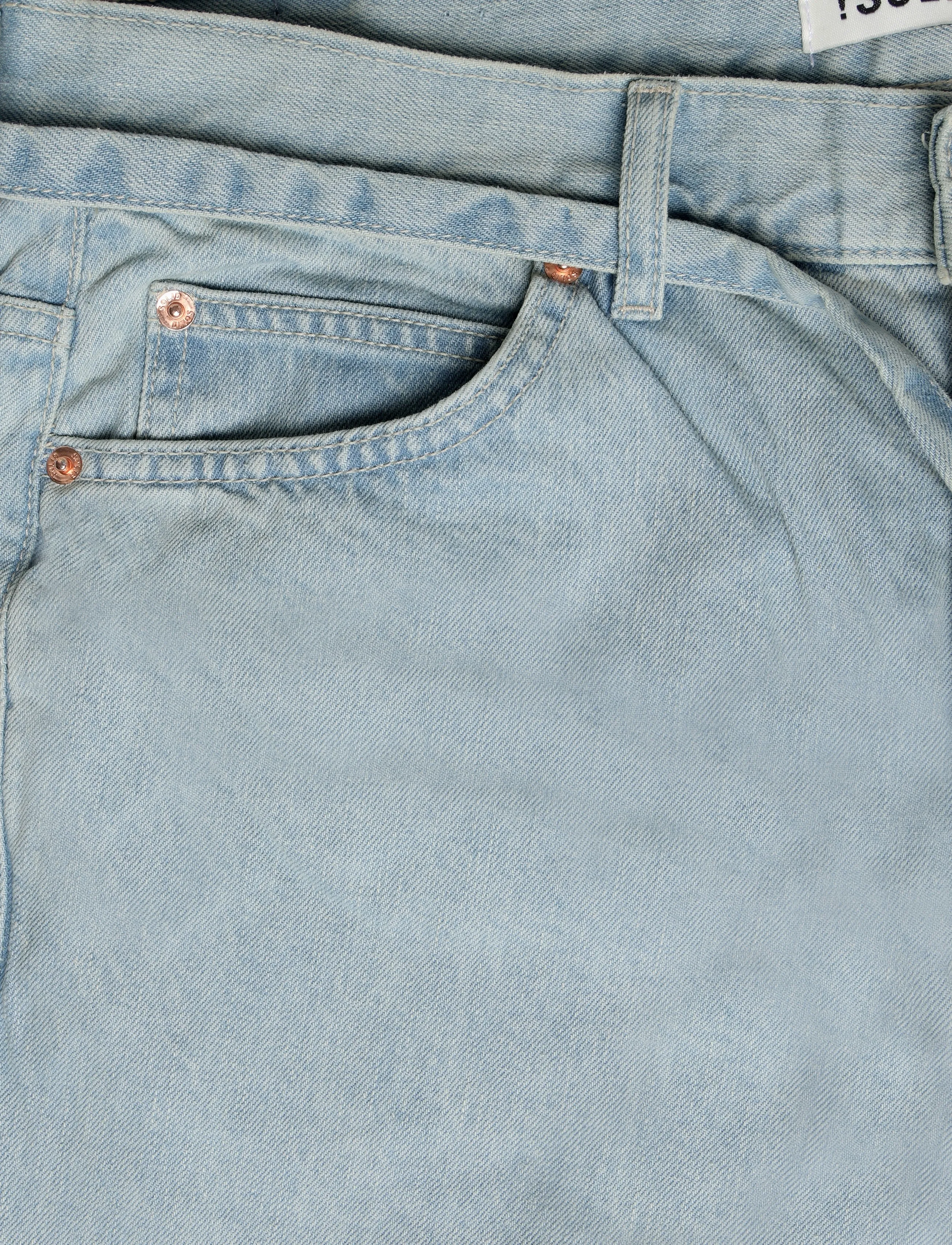 Solid - SDTOMMY BELT - light vintage blue denim - 2