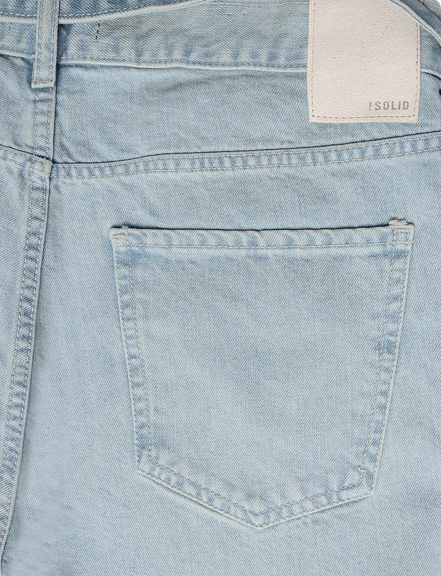 Solid - SDTOMMY BELT - light vintage blue denim - 4