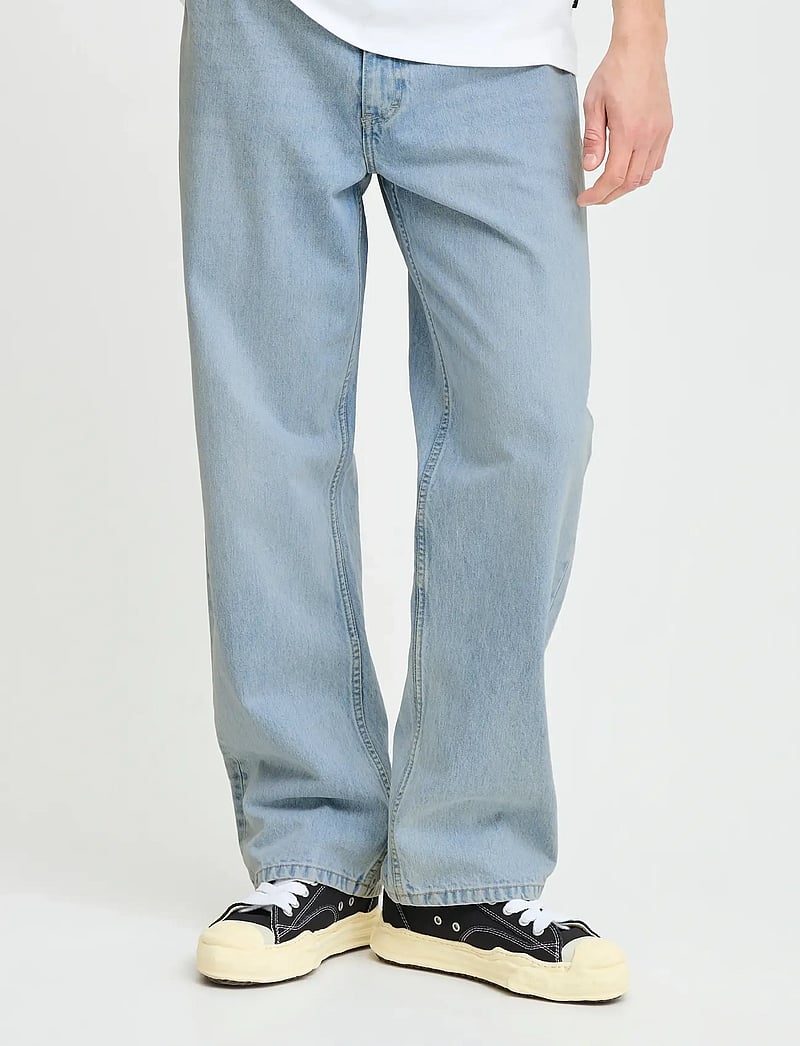 Solid - SDTOMMY WideLeg Shorts - regular jeans - light blue denim - 3
