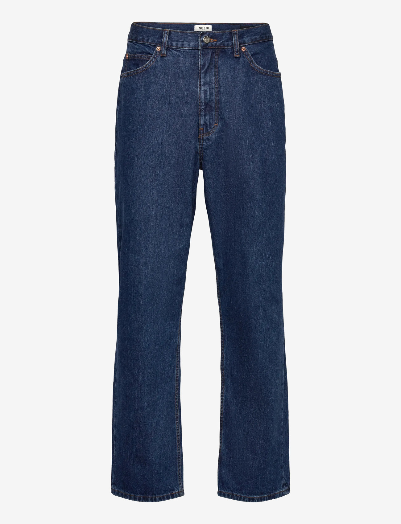 Solid - SDTOMMY WideL - hosen & jeans - middle blue denim - 0