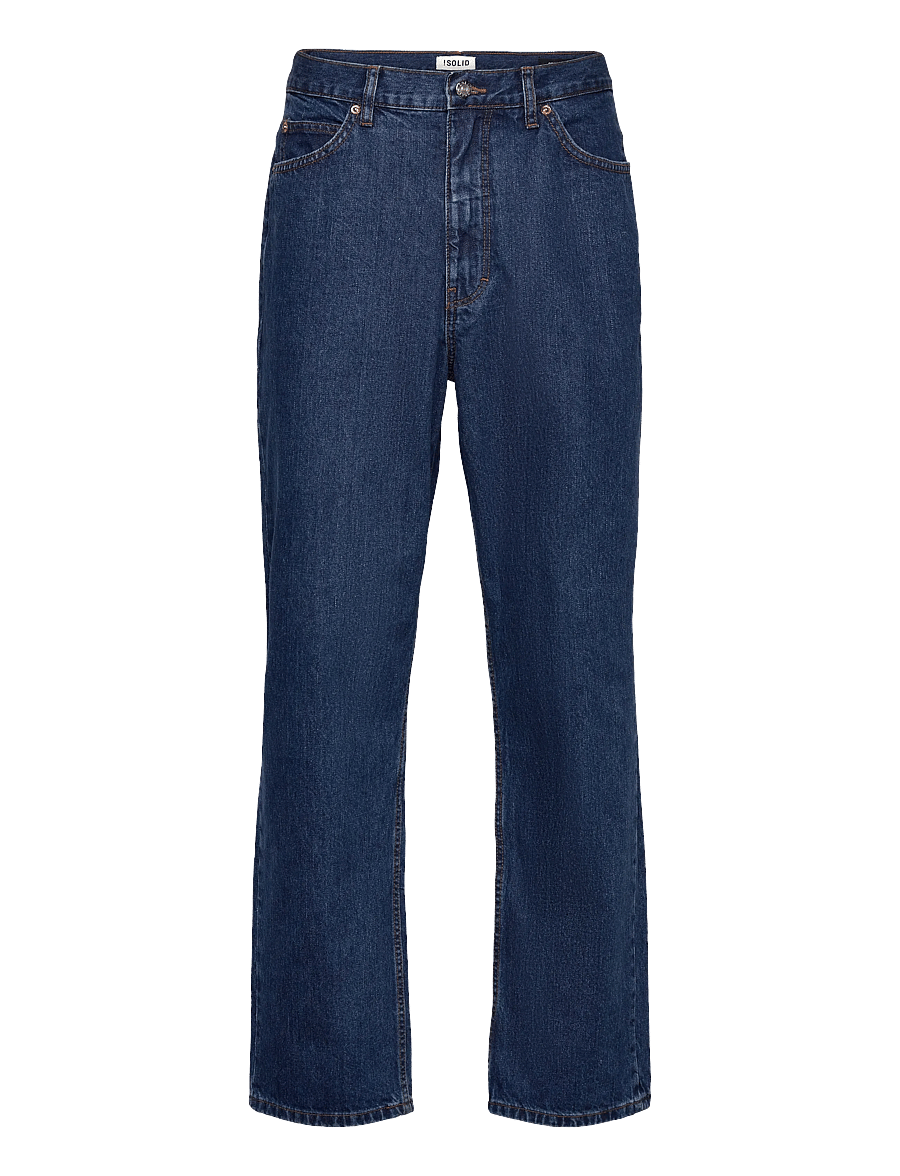 Solid - SDTOMMY WideL - regular jeans - middle blue denim - 0