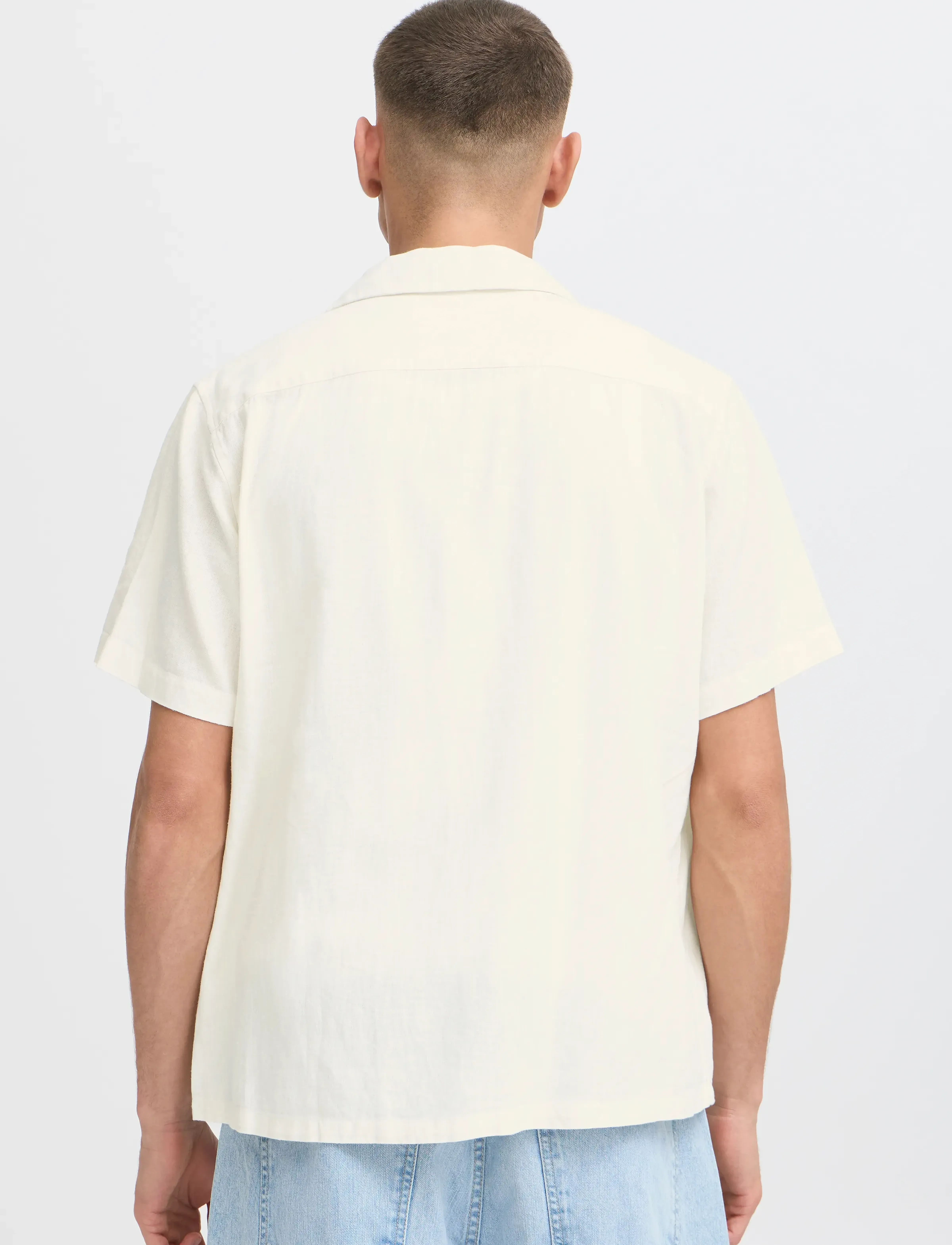 Solid - SDPAPIO - leinenhemden - off white - 4
