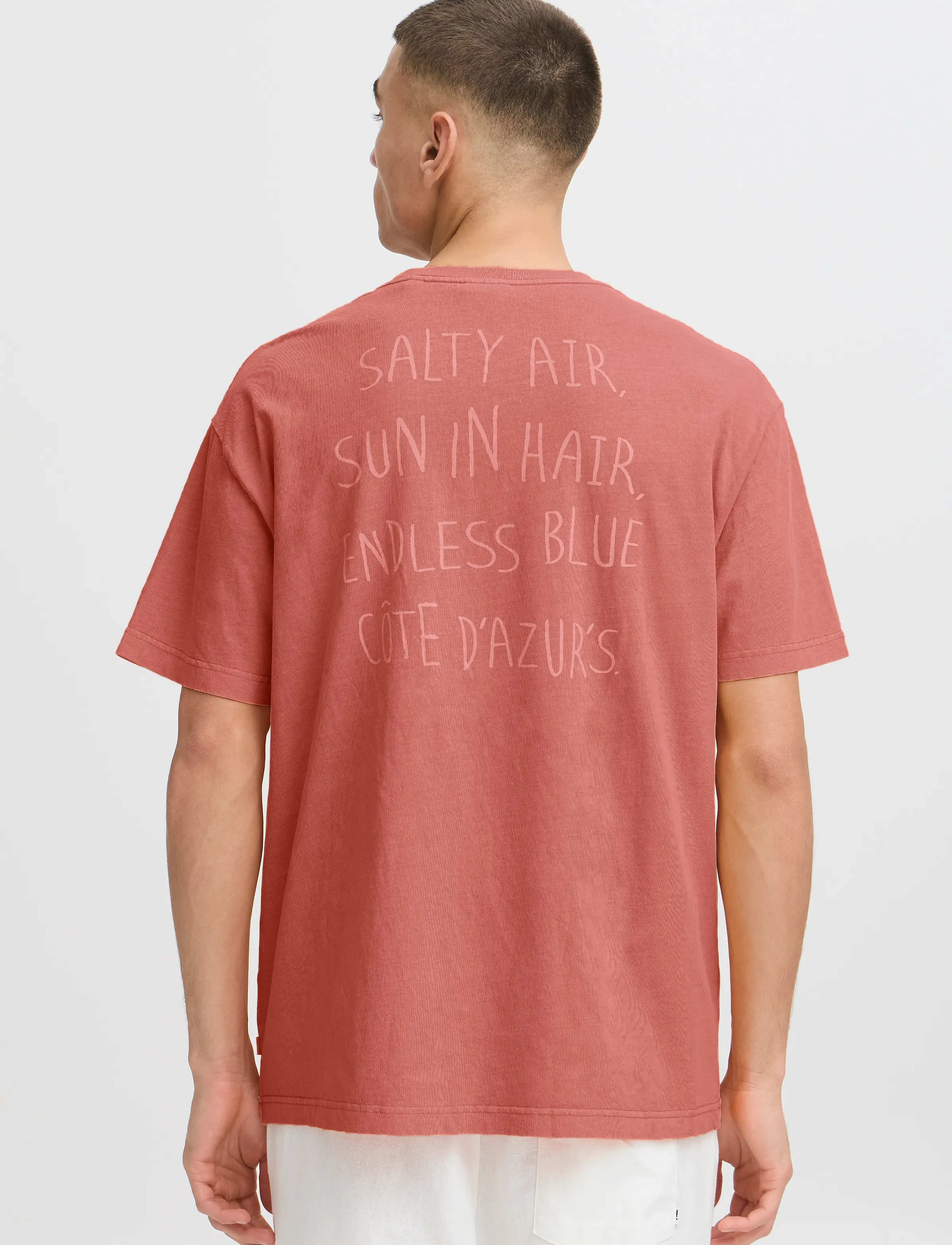 Solid - SDPAVLO - short-sleeved t-shirts - arabian spice - 4